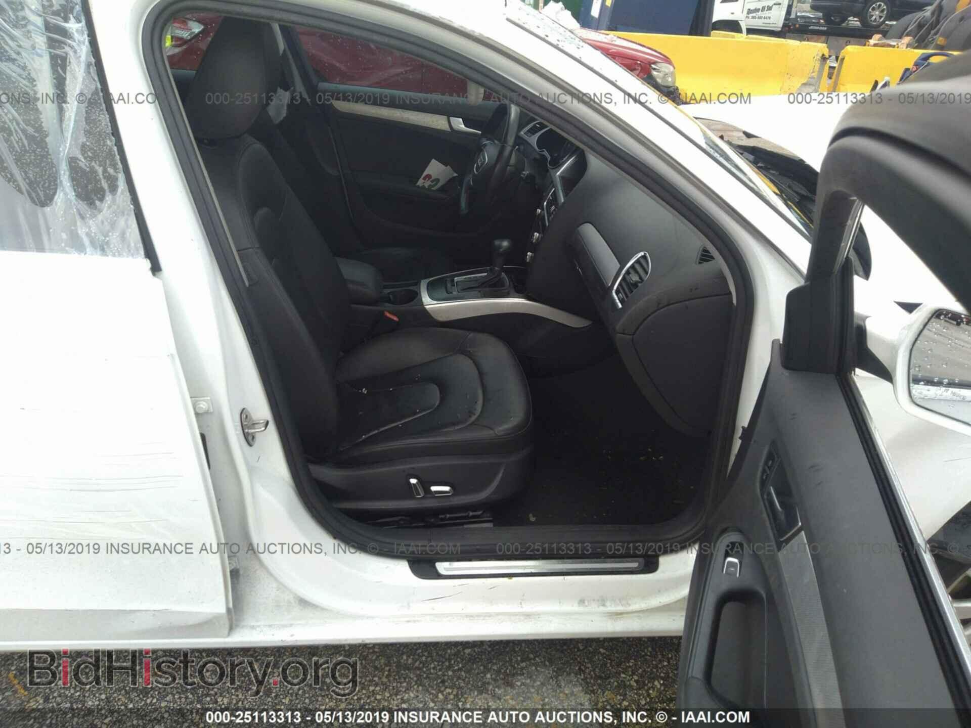 2013 AUDI A4 - VIN: WAUAFAFL9DA070037 - Фото 5