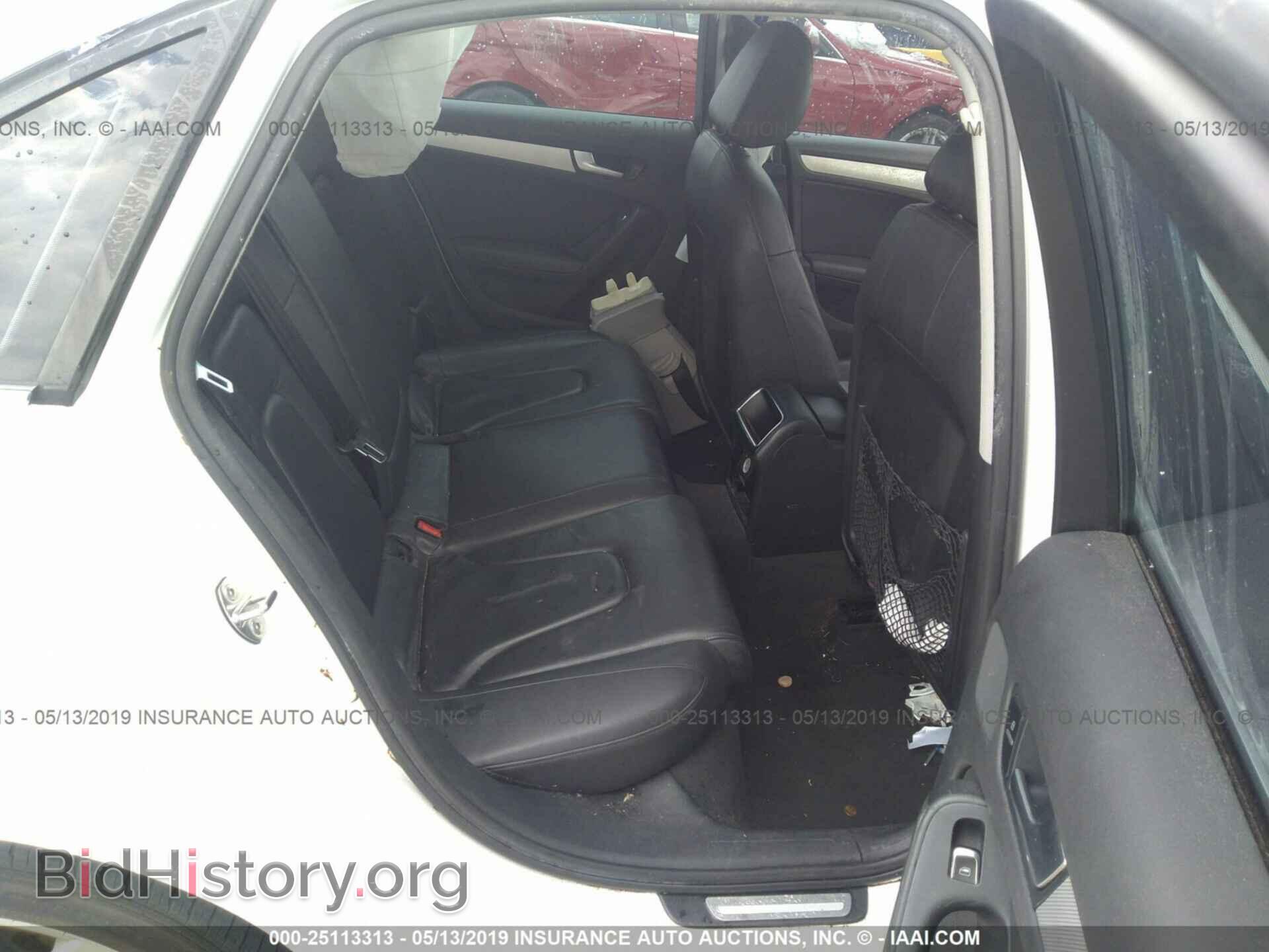 2013 AUDI A4 - VIN: WAUAFAFL9DA070037 - Фото 8