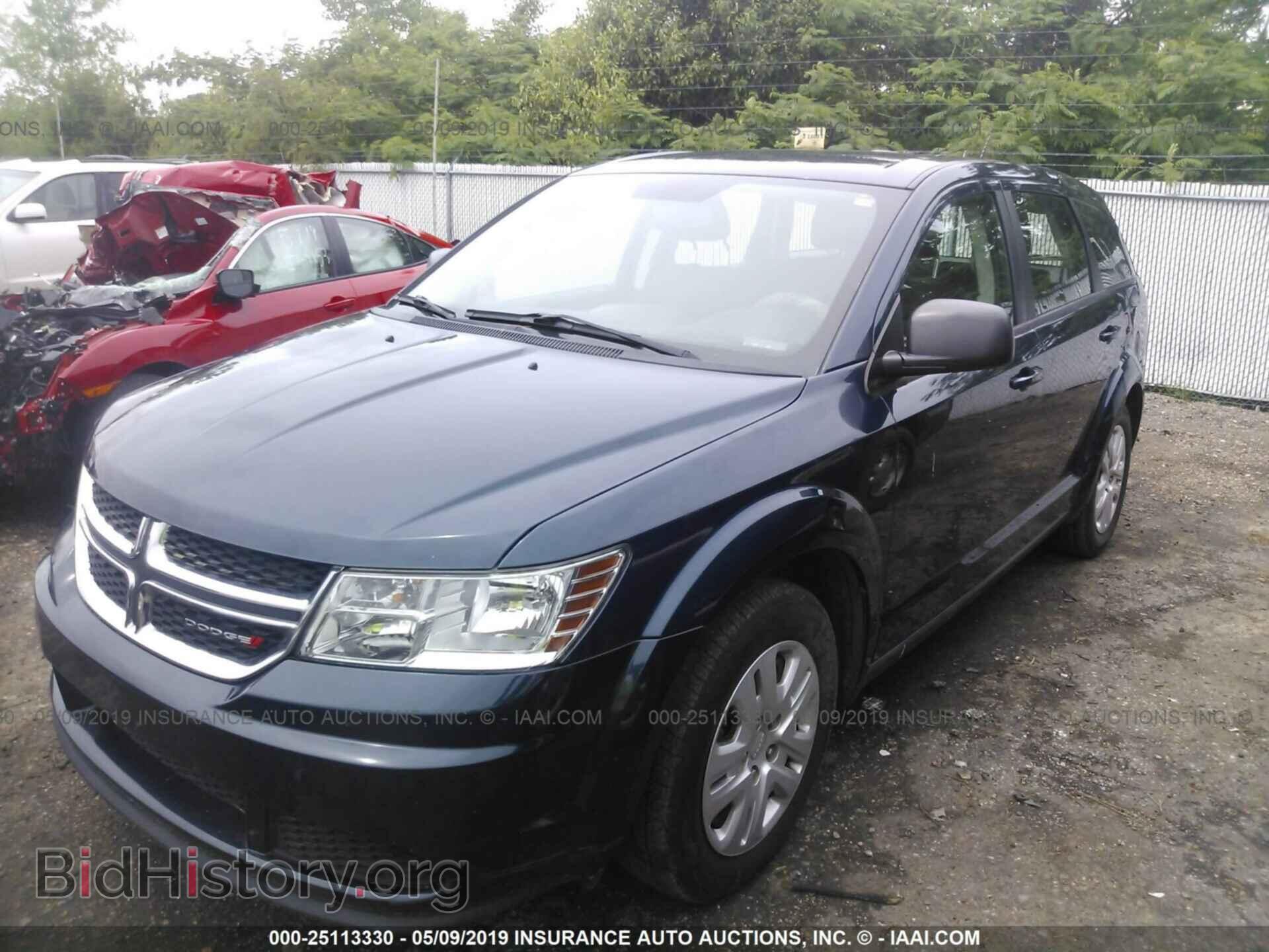 2014 DODGE JOURNEY - VIN: 3C4PDCAB9ET198558 - Фото 2