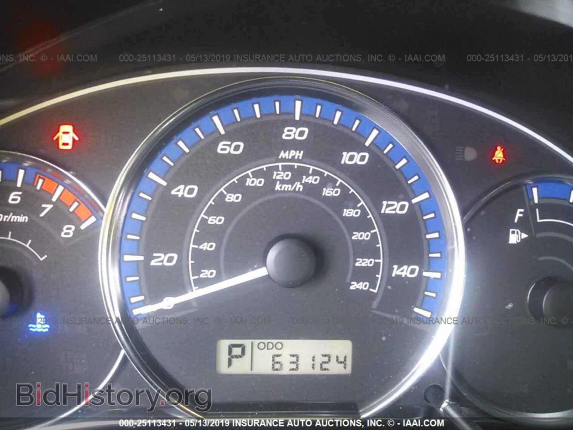 2011 SUBARU FORESTER - VIN: JF2SHABCXBH718496 - Фото 7