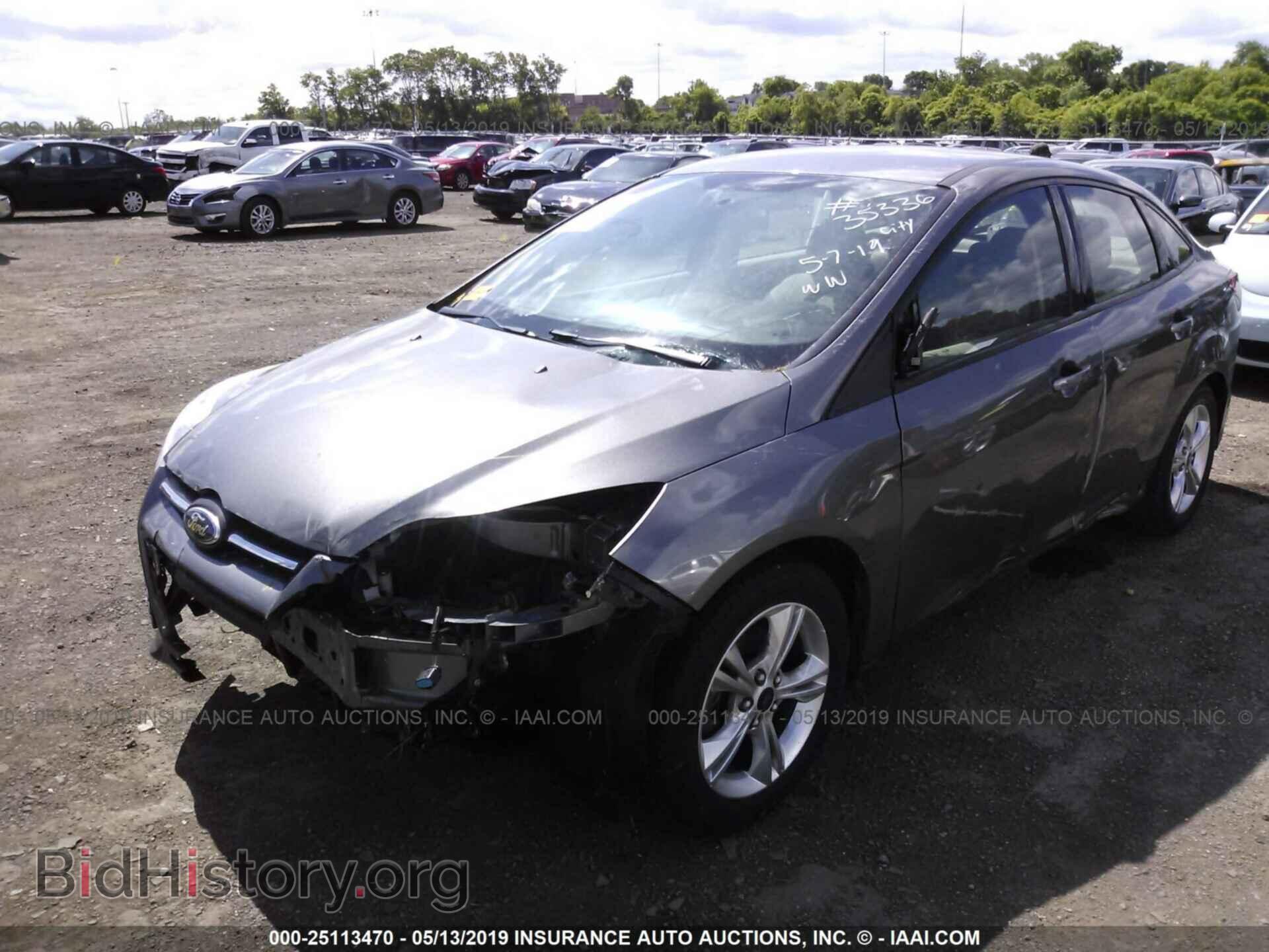 2014 FORD FOCUS - VIN: 1FADP3F22EL142000 - Фото 2