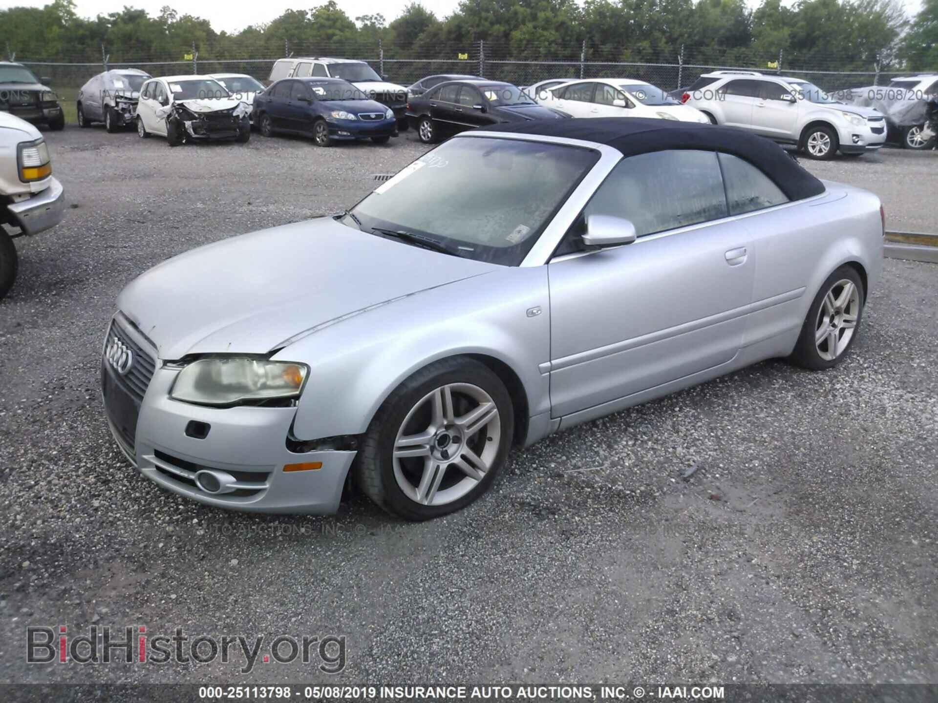 2007 AUDI A4 - VIN: WAUAF48H57K016596 - Фото 2