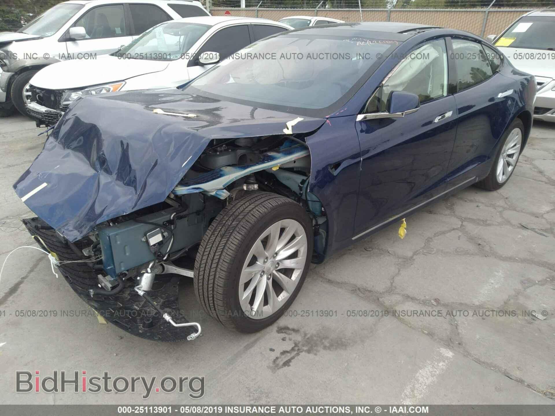 2017 TESLA MODEL S - VIN: 5YJSA1E20HF190191 - Фото 2