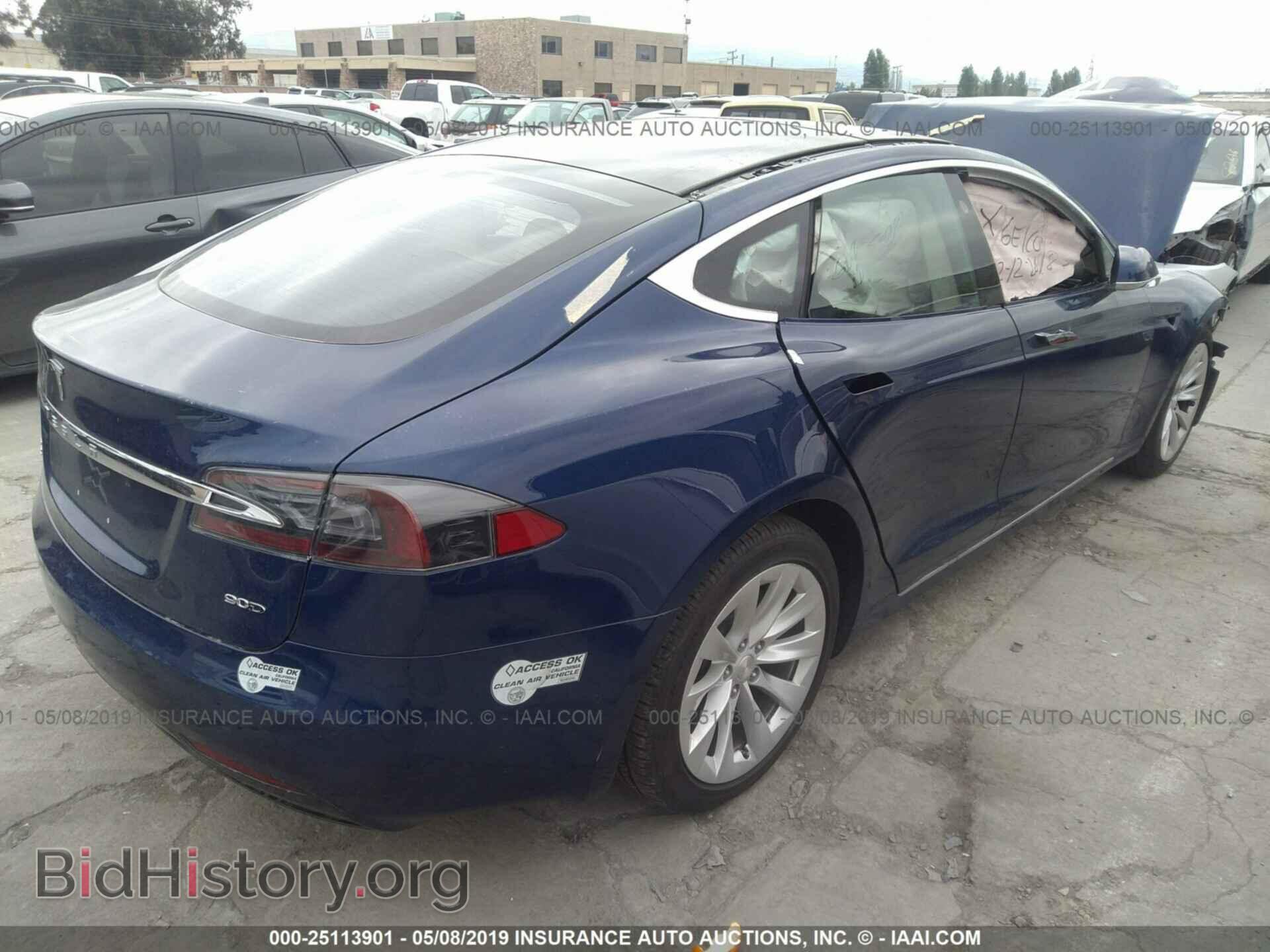2017 TESLA MODEL S - VIN: 5YJSA1E20HF190191 - Фото 4