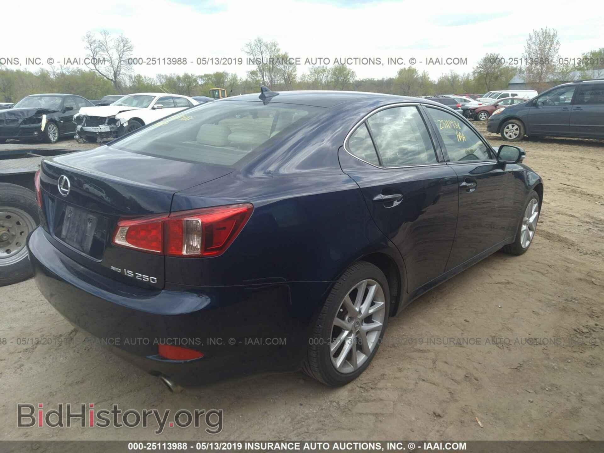 2011 LEXUS IS - VIN: JTHCF5C26B5050704 - Фото 4