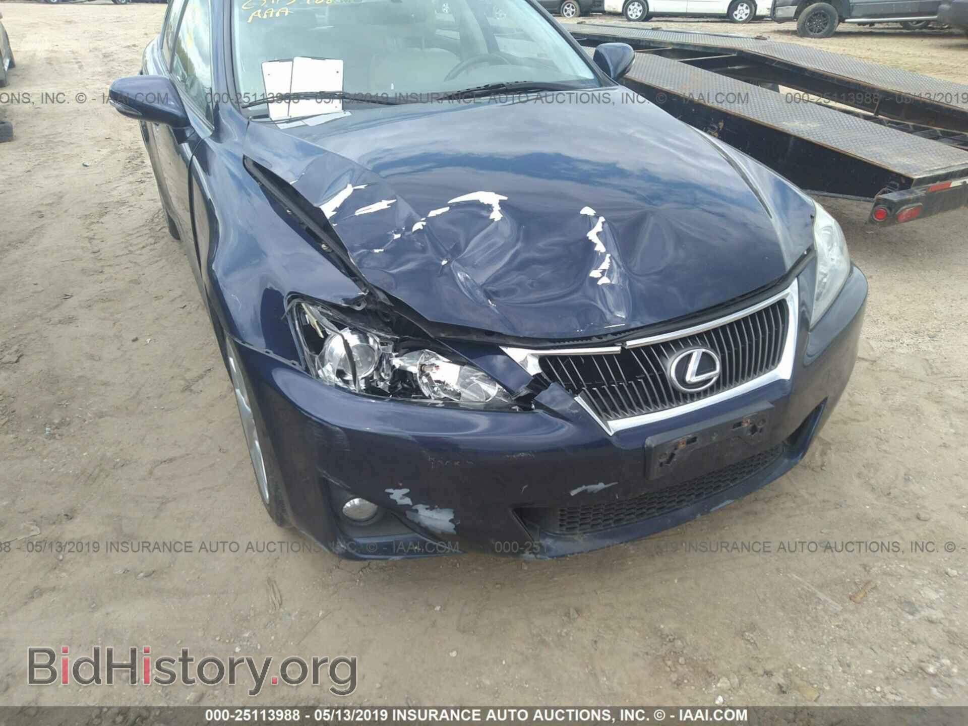 2011 LEXUS IS - VIN: JTHCF5C26B5050704 - Фото 6