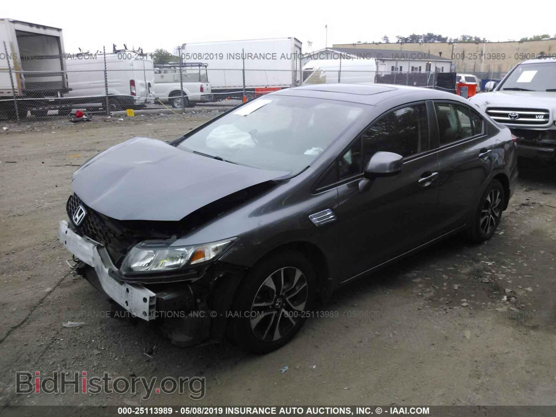 2013 HONDA CIVIC - VIN: 2HGFB2F9XDH518464 - Фото 2
