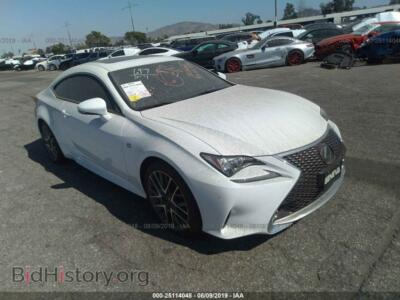 2017 Lexus RC 350, white — VIN JTHHE5BC7H5015391, IAAI
