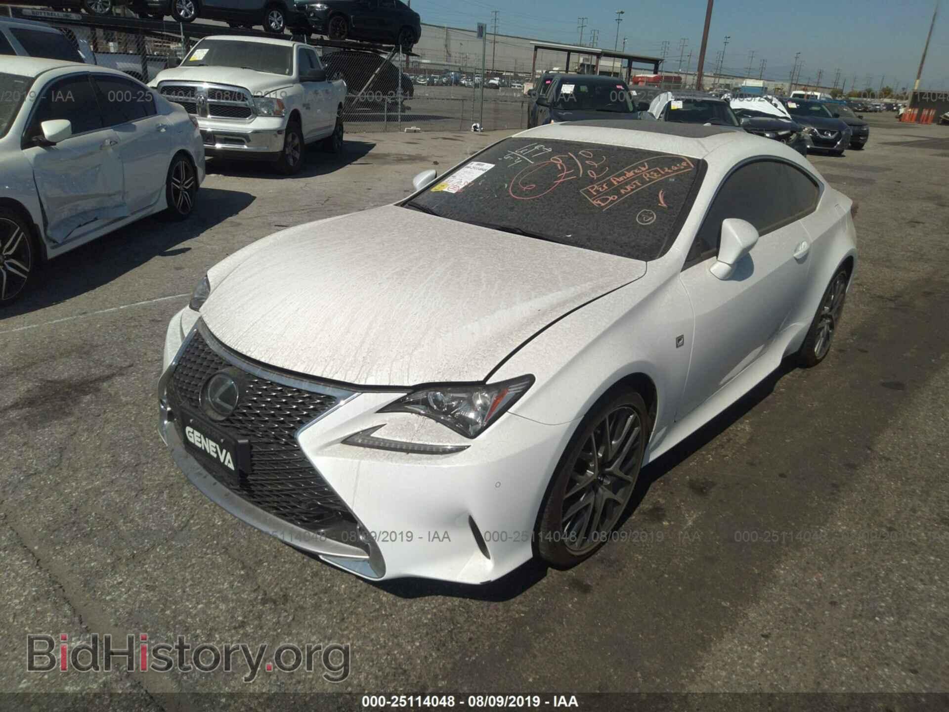 2017 LEXUS RC - VIN: JTHHE5BC7H5015391 - Photo 2