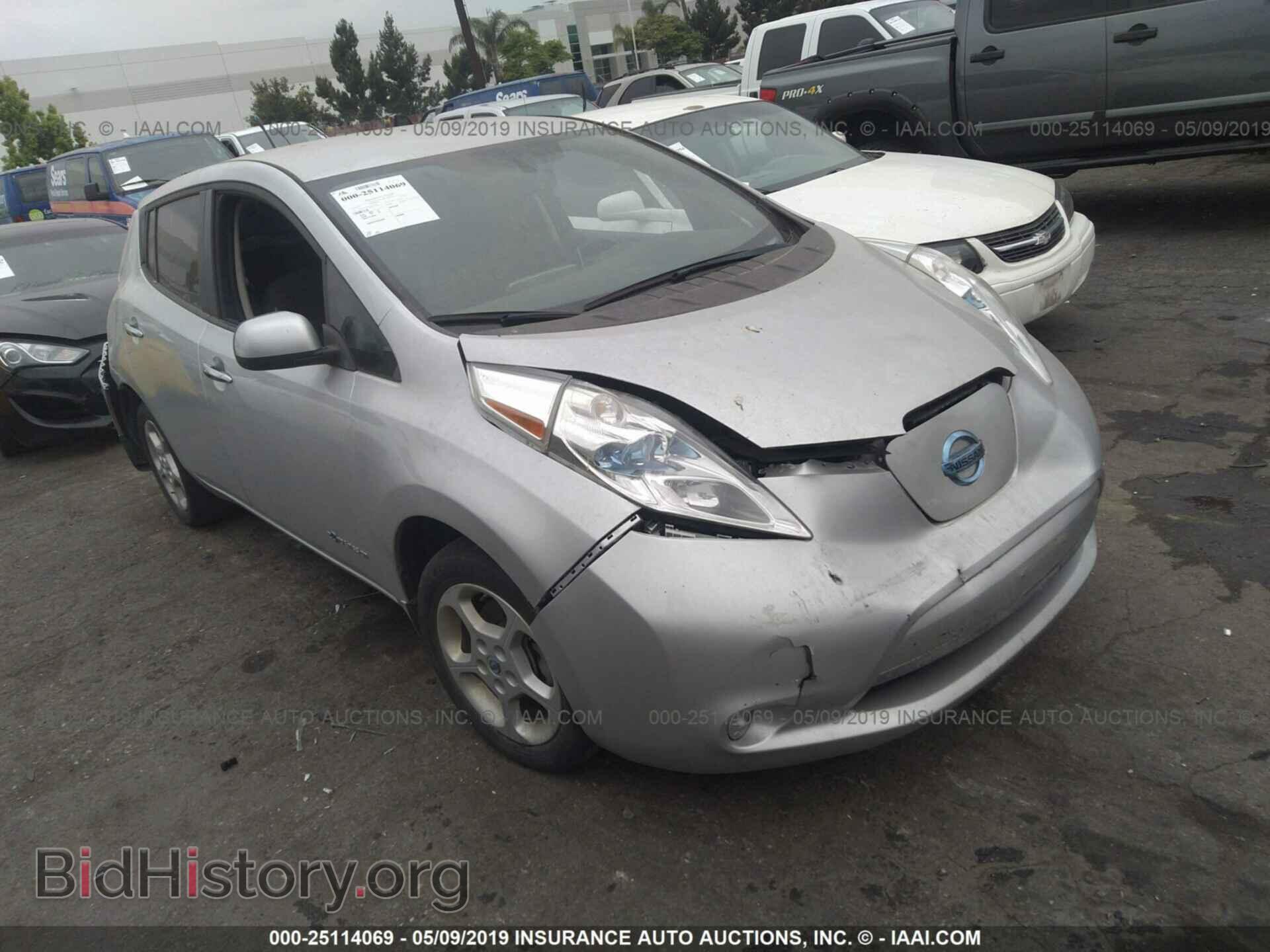 Photo 1N4AZ0CP9DC424080 - NISSAN LEAF 2013