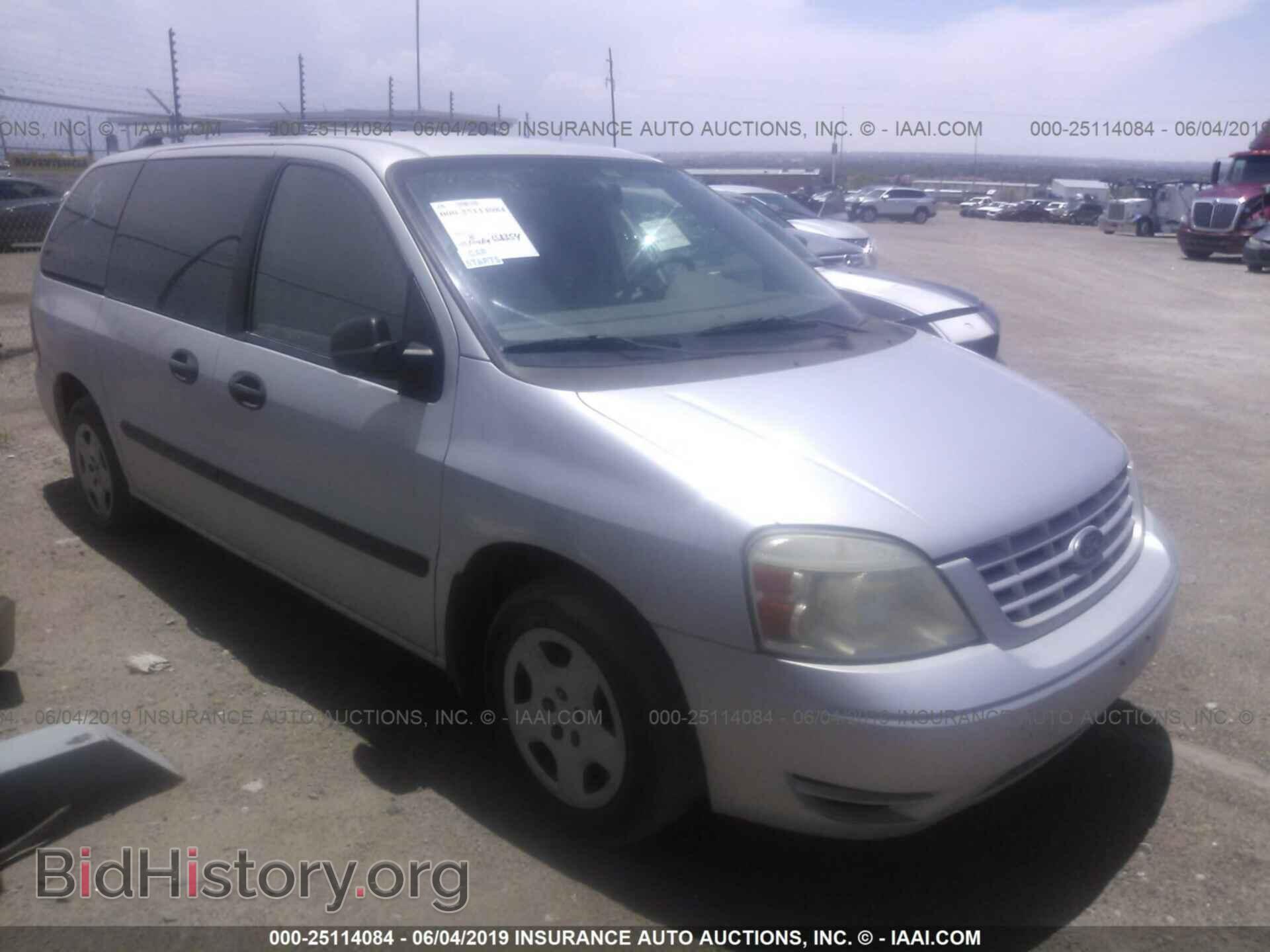 Фотография 2FMZA51217BA23003 - FORD FREESTAR 2007