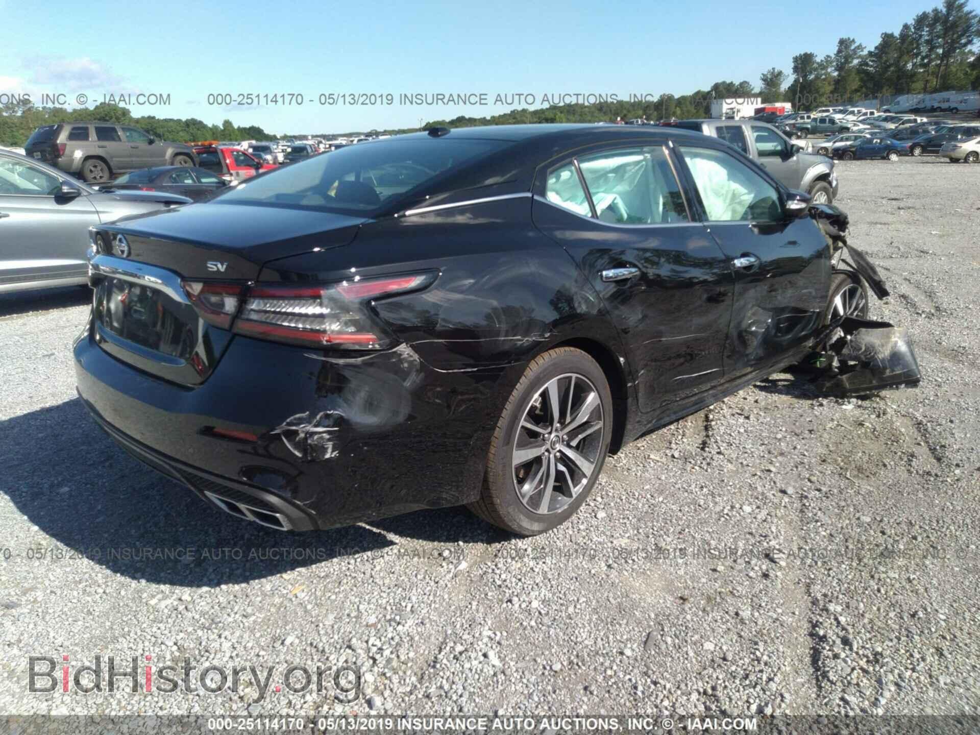 2019 NISSAN MAXIMA - VIN: 1N4AA6AV5KC360256 - Фото 4