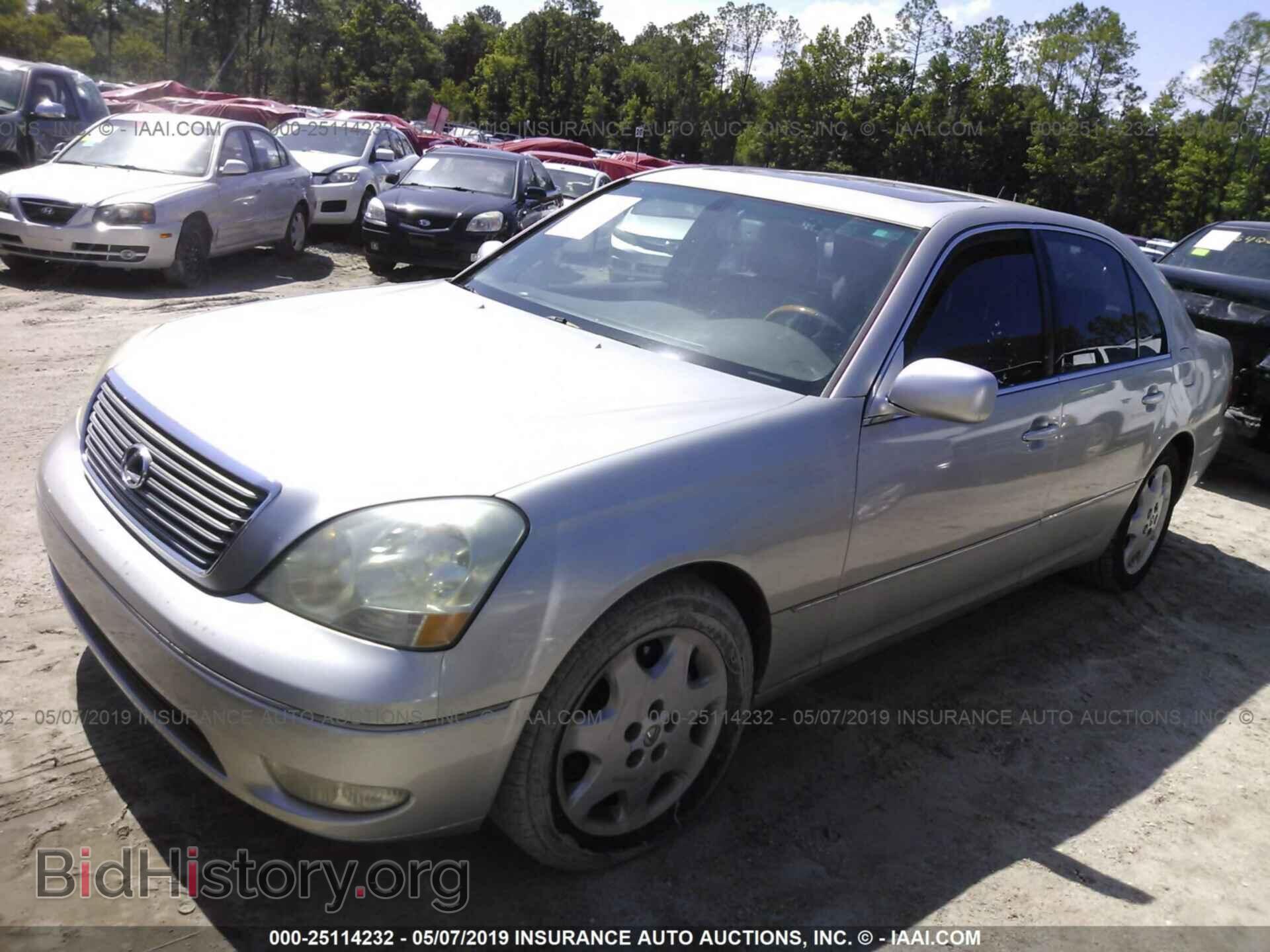 2003 LEXUS LS - VIN: JTHBN30F030113529 - Фото 2