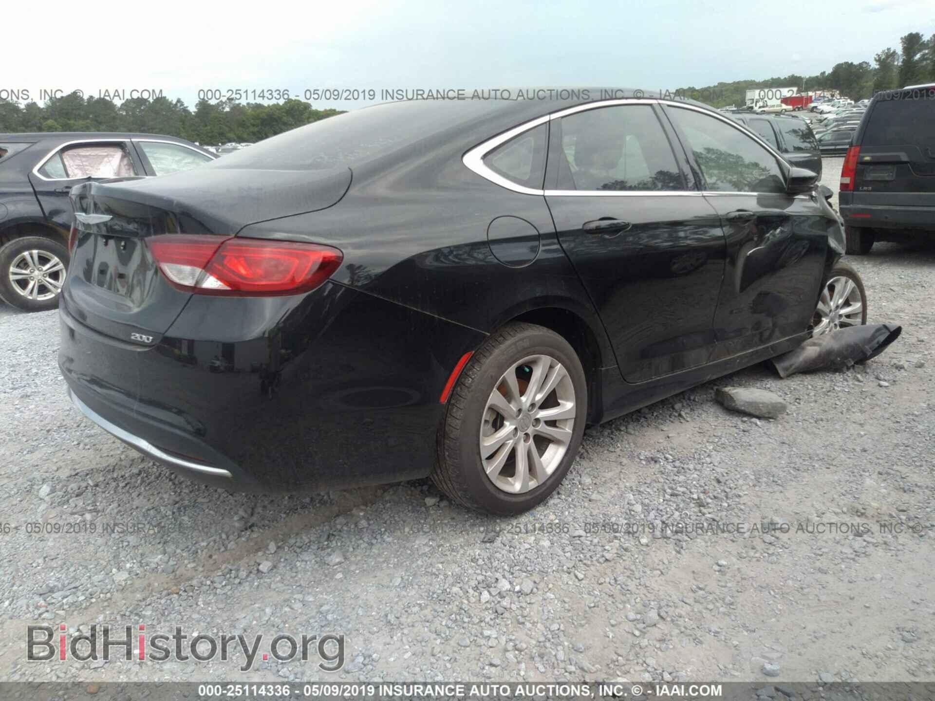 2016 CHRYSLER 200 - VIN: 1C3CCCAB6GN156650 - Фото 4
