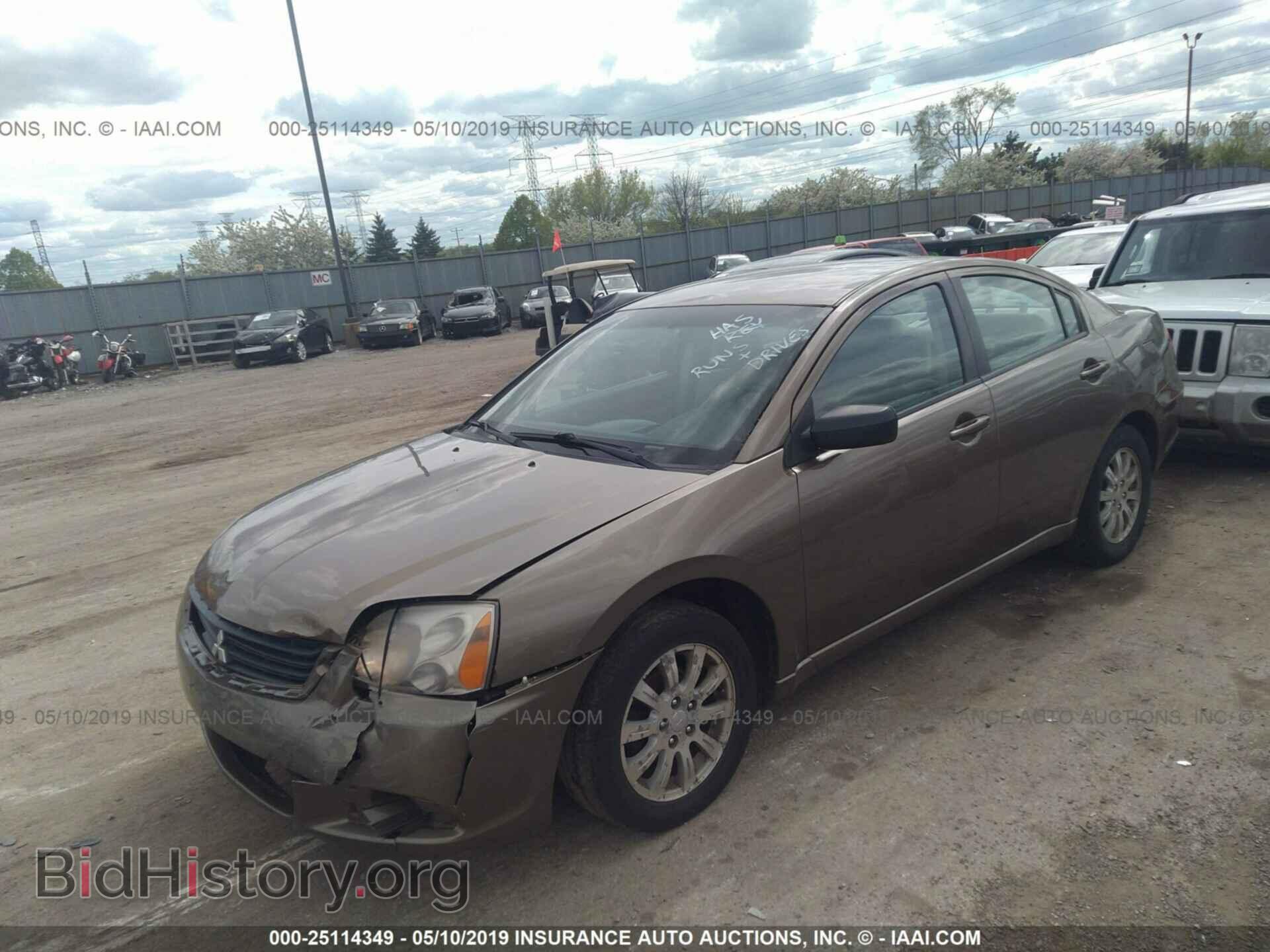 2009 MITSUBISHI GALANT - VIN: 4A3AB36F99E010728 - Фото 2