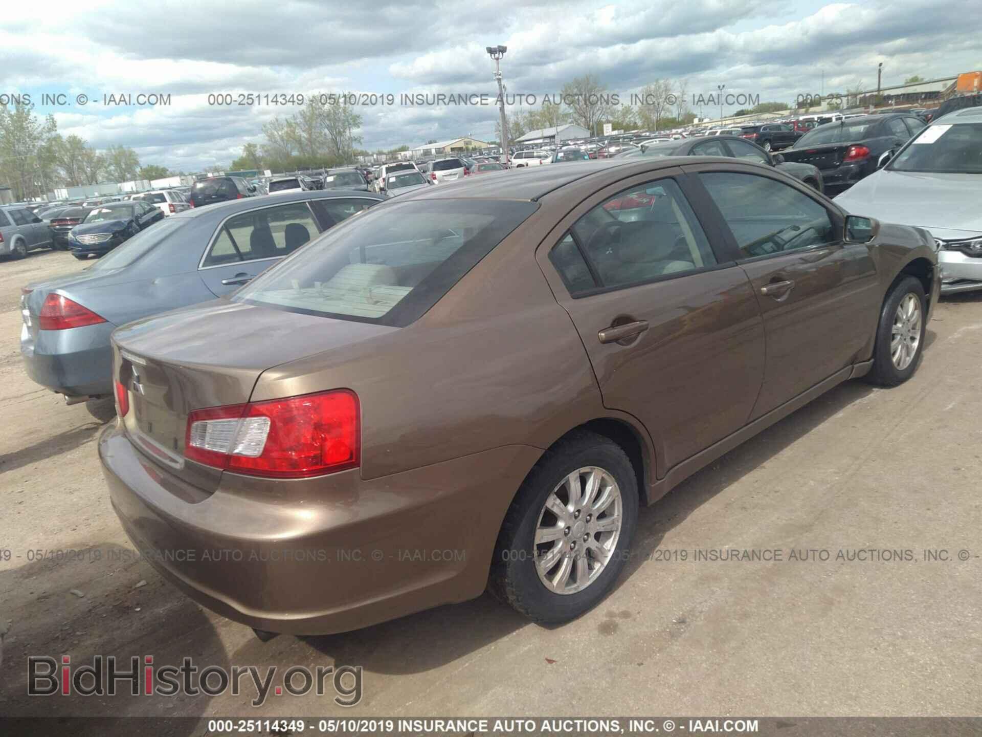 2009 MITSUBISHI GALANT - VIN: 4A3AB36F99E010728 - Фото 4