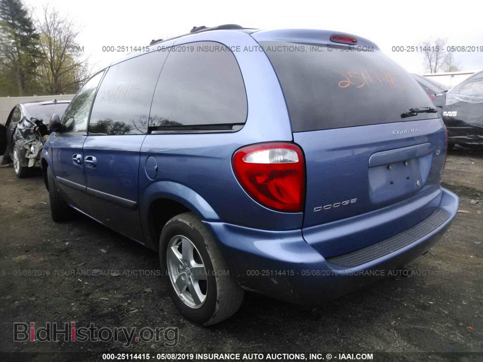 2007 DODGE CARAVAN - VIN: 1D4GP45R47B161400 - Фото 3