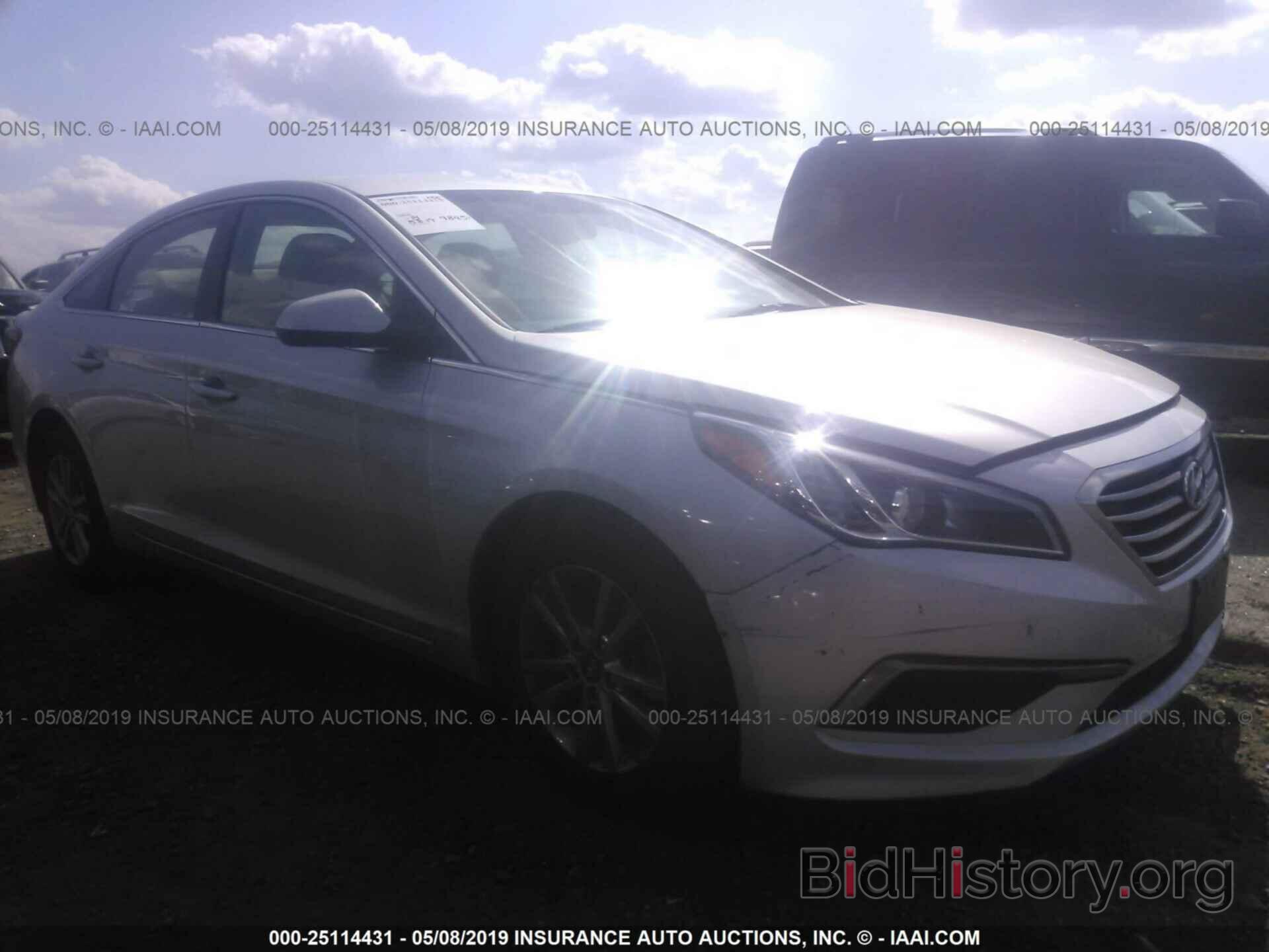 Photo 5NPE24AF6GH323850 - HYUNDAI SONATA 2016