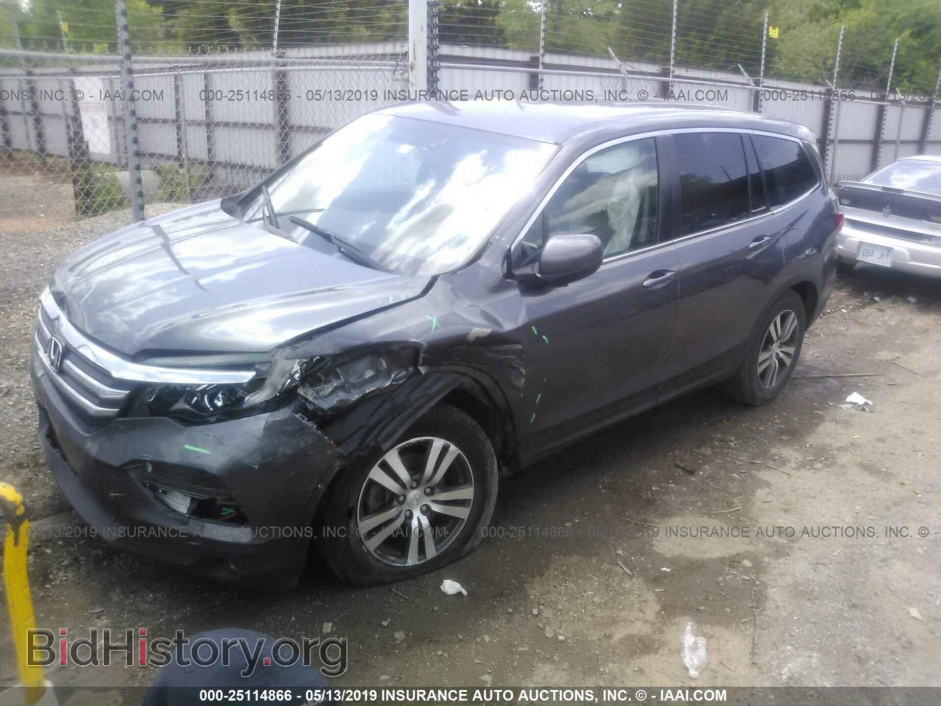2016 HONDA PILOT - VIN: 5FNYF5H38GB025530 - Фото 2