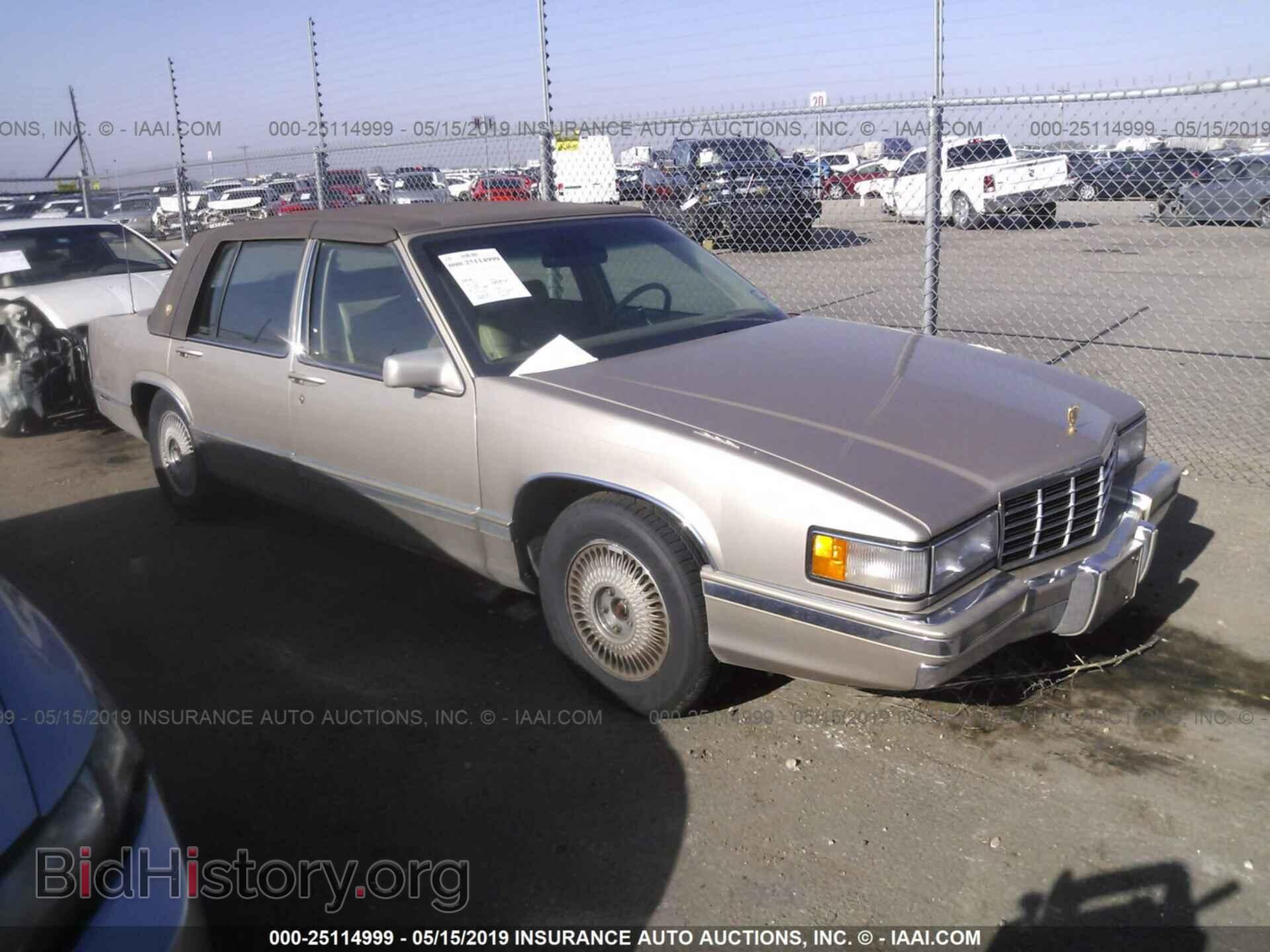 Photo 1G6CD53B2P4313973 - CADILLAC DEVILLE 1993