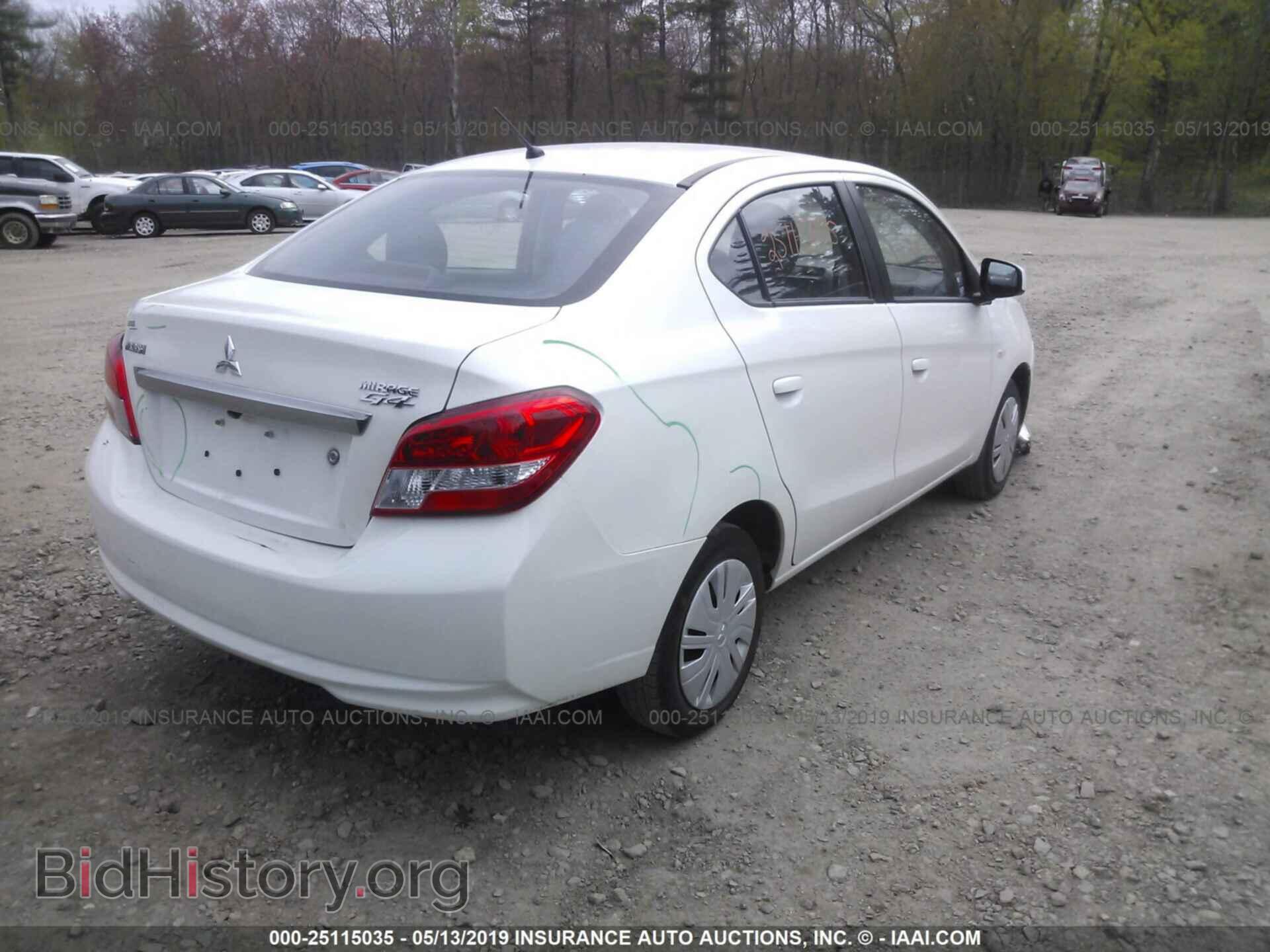 2017 MITSUBISHI MIRAGE - VIN: ML32F3FJ6HHF10719 - Фото 4