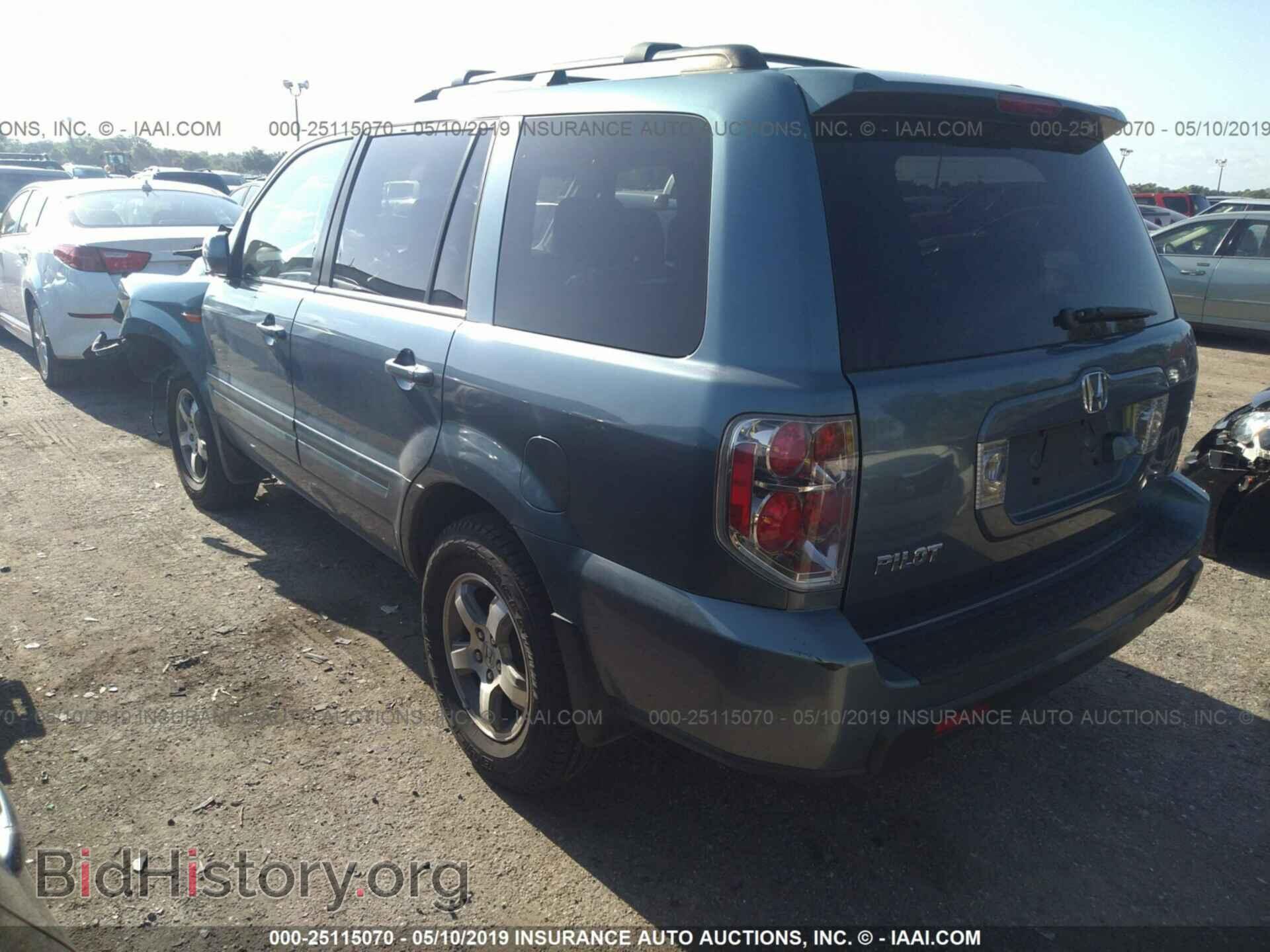 2006 HONDA PILOT - VIN: 5FNYF28766B014722 - Фото 3