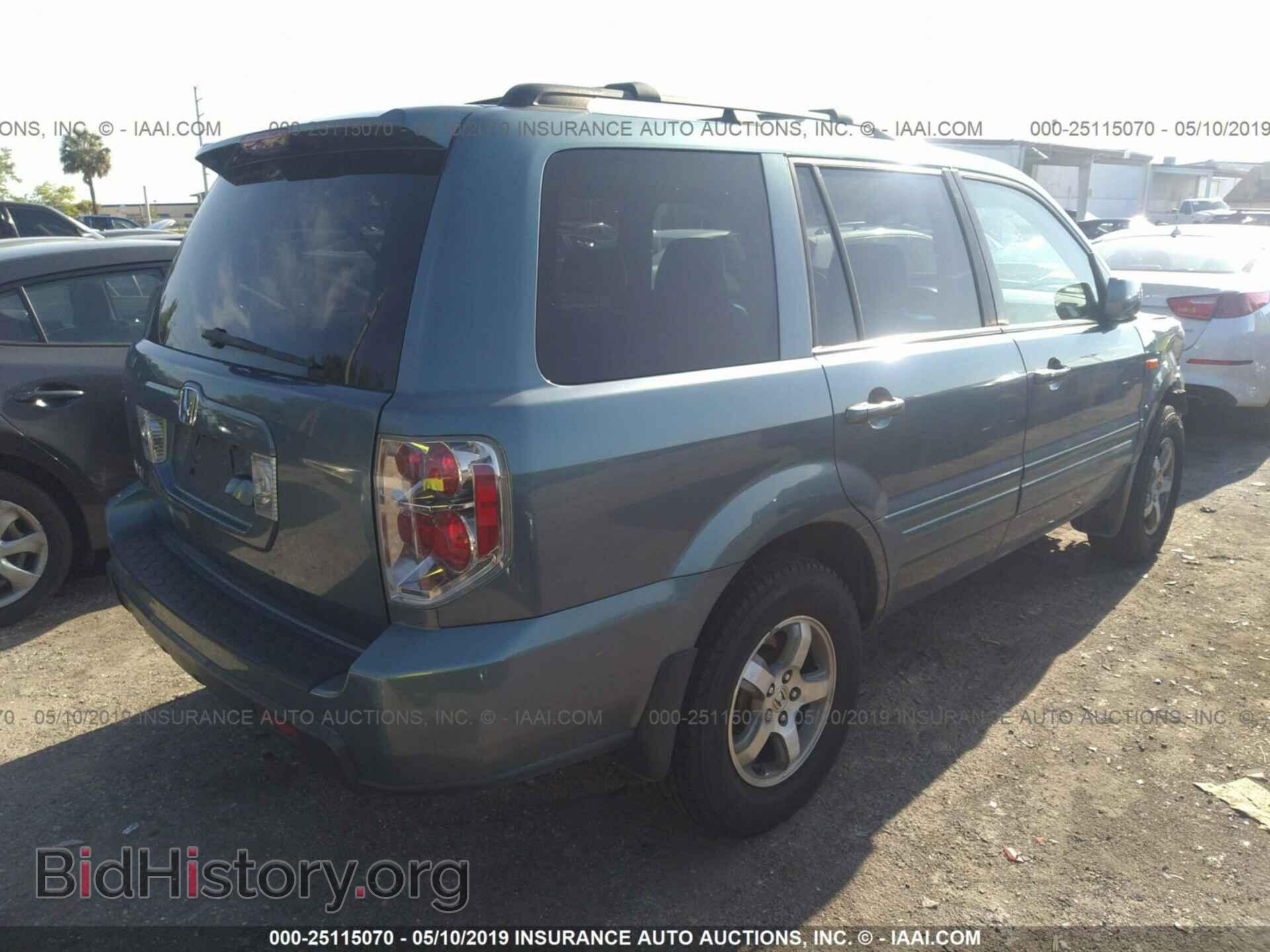 2006 HONDA PILOT - VIN: 5FNYF28766B014722 - Фото 4