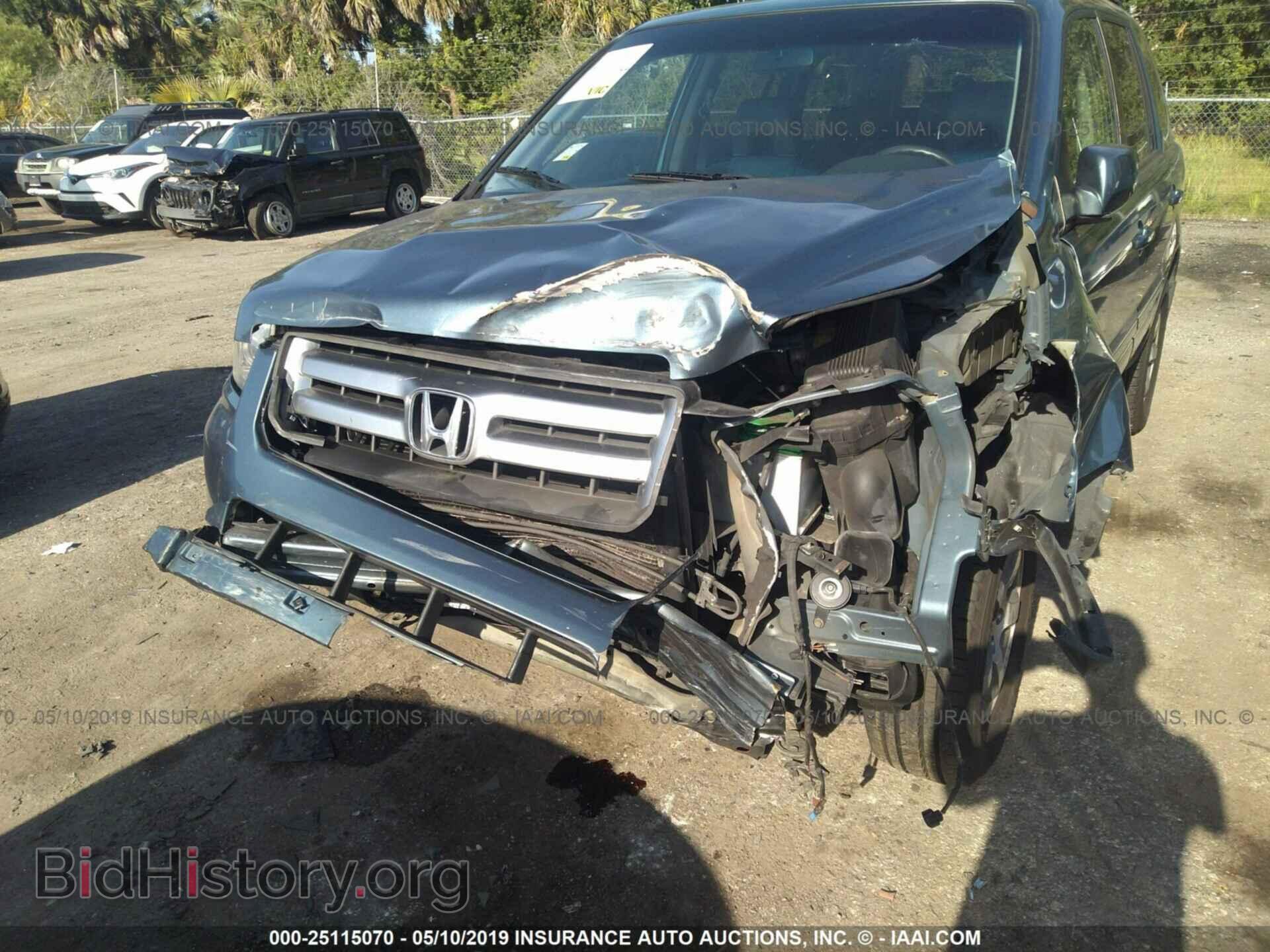 2006 HONDA PILOT - VIN: 5FNYF28766B014722 - Фото 6