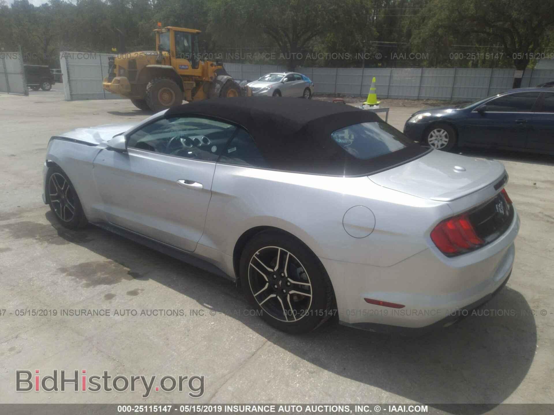 2019 FORD MUSTANG - VIN: 1FATP8UH9K5150837 - Фото 3