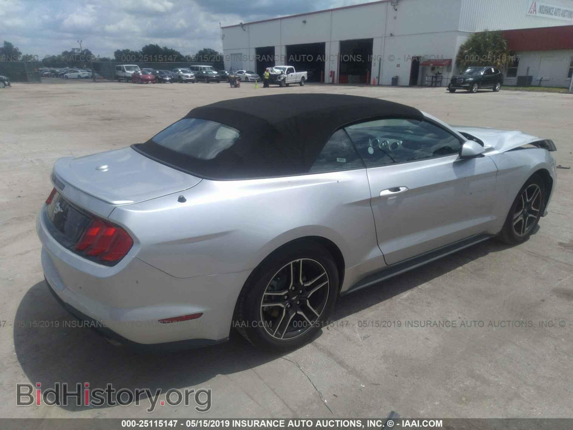 2019 FORD MUSTANG - VIN: 1FATP8UH9K5150837 - Фото 4