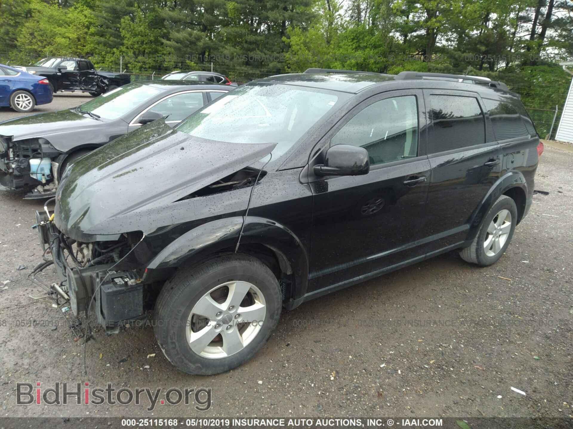 2012 DODGE JOURNEY - VIN: 3C4PDCBB5CT394668 - Фото 2