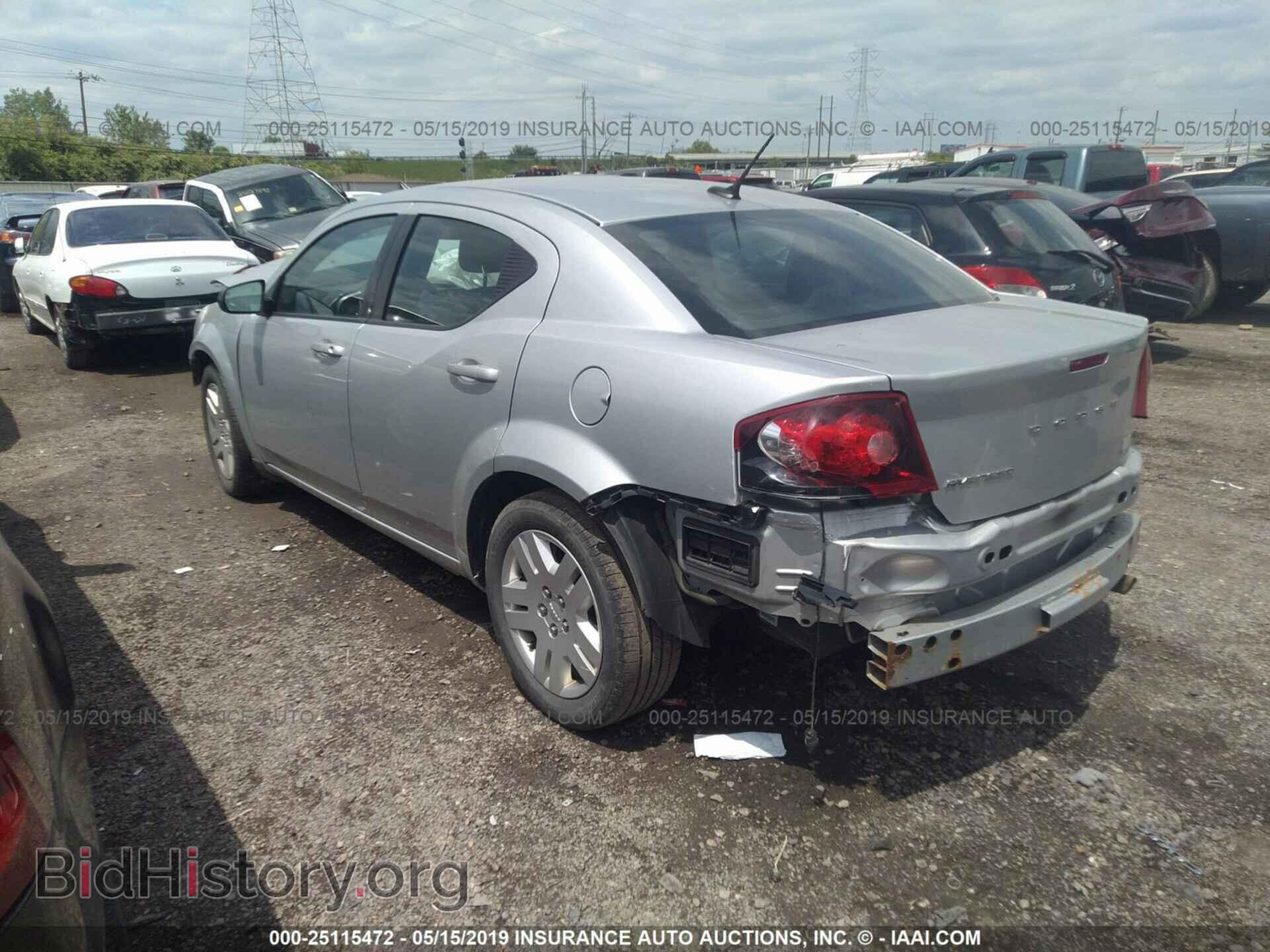 2012 DODGE AVENGER - VIN: 1C3CDZAB0CN286451 - Фото 3