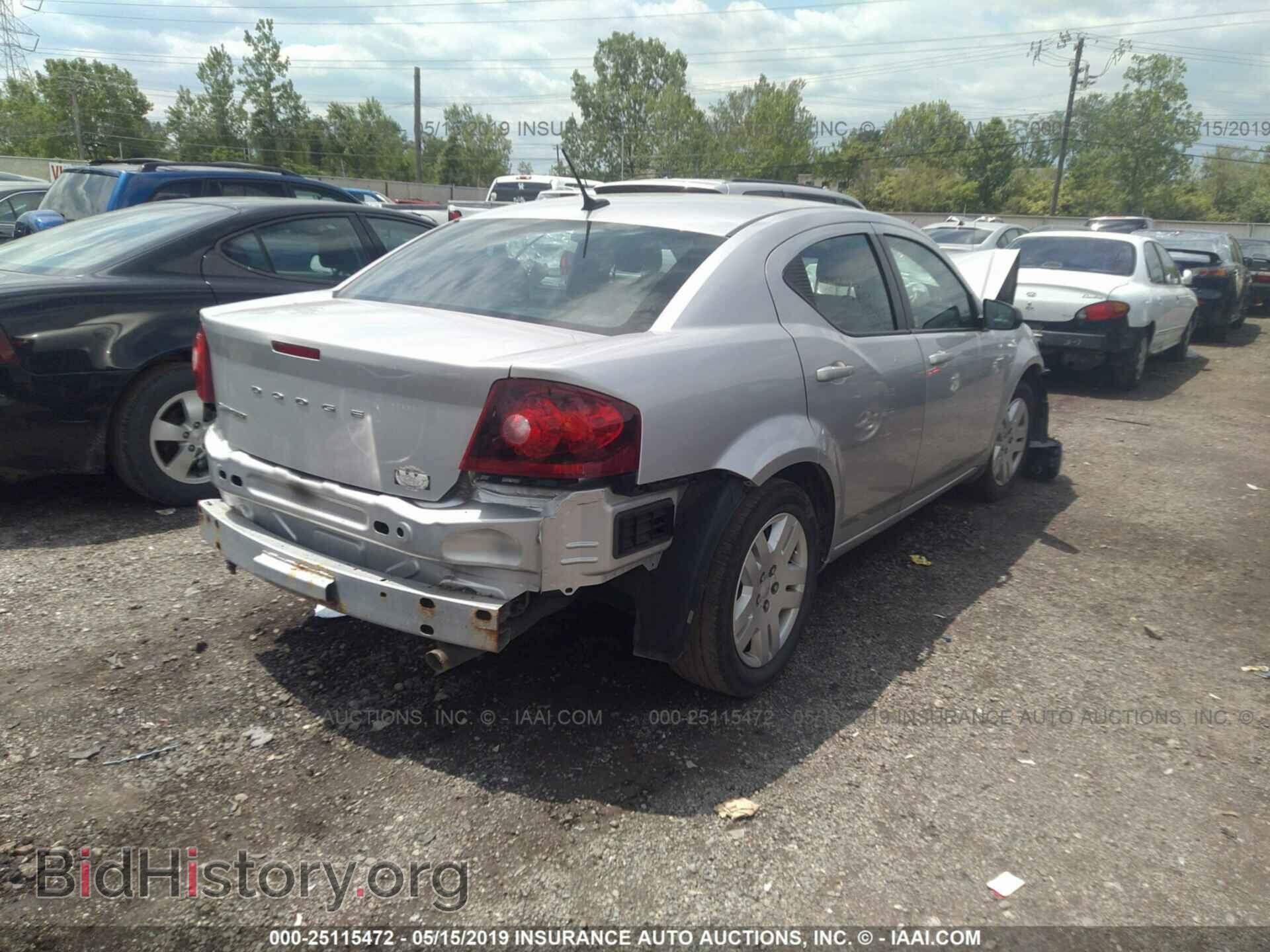 2012 DODGE AVENGER - VIN: 1C3CDZAB0CN286451 - Фото 4