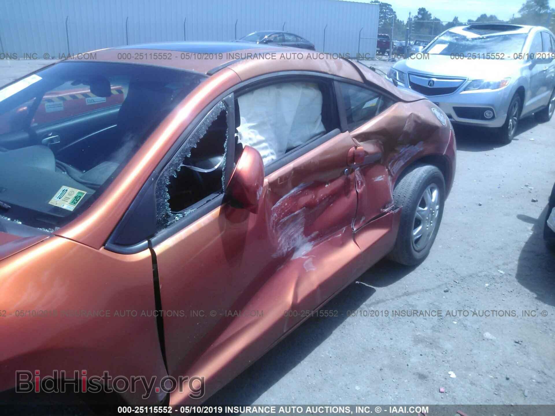 2006 MITSUBISHI ECLIPSE - VIN: 4A3AK34T36E025424 - Фото 6
