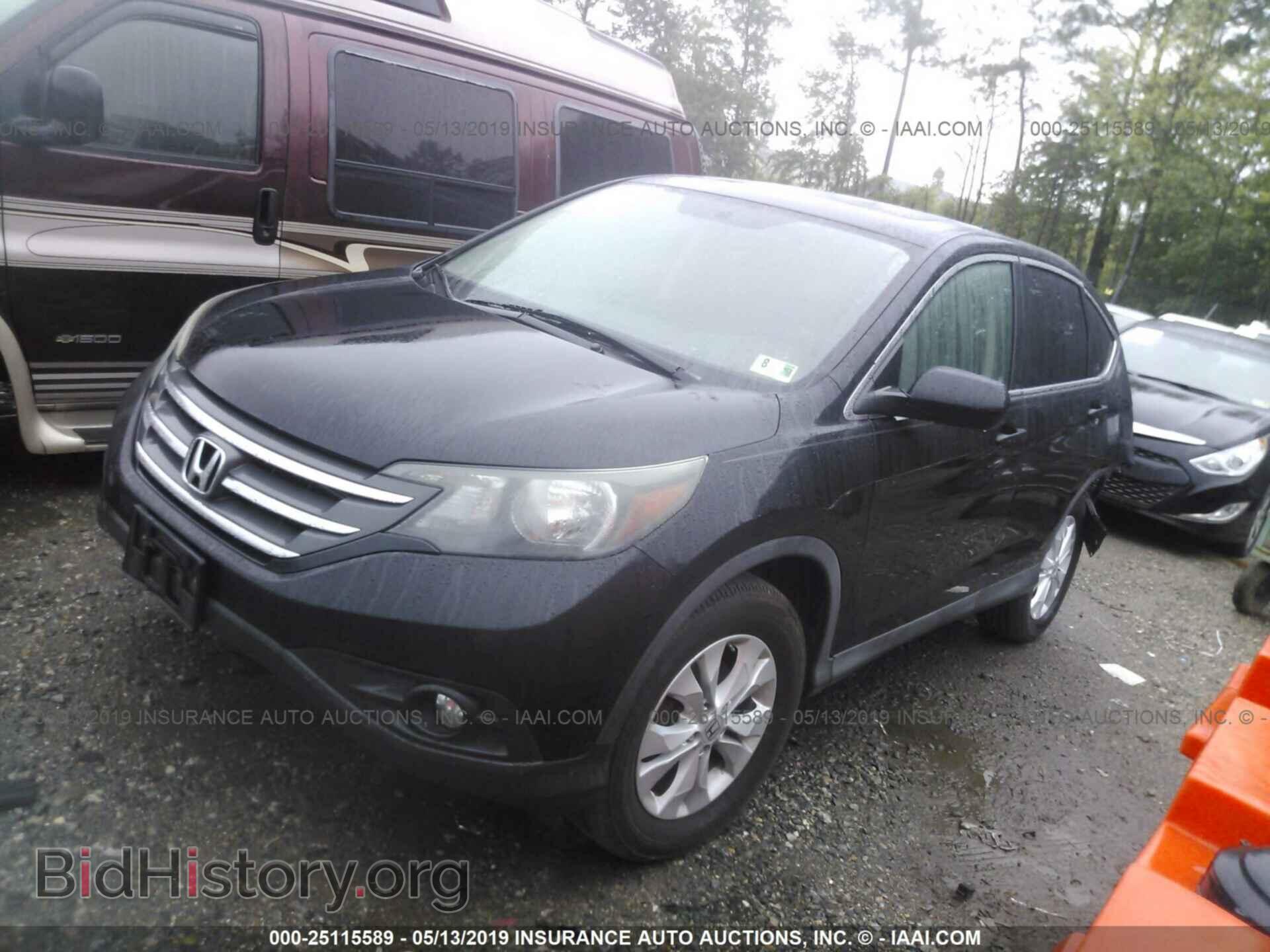 2012 HONDA CR-V - VIN: 2HKRM4H58CH607077 - Фото 2