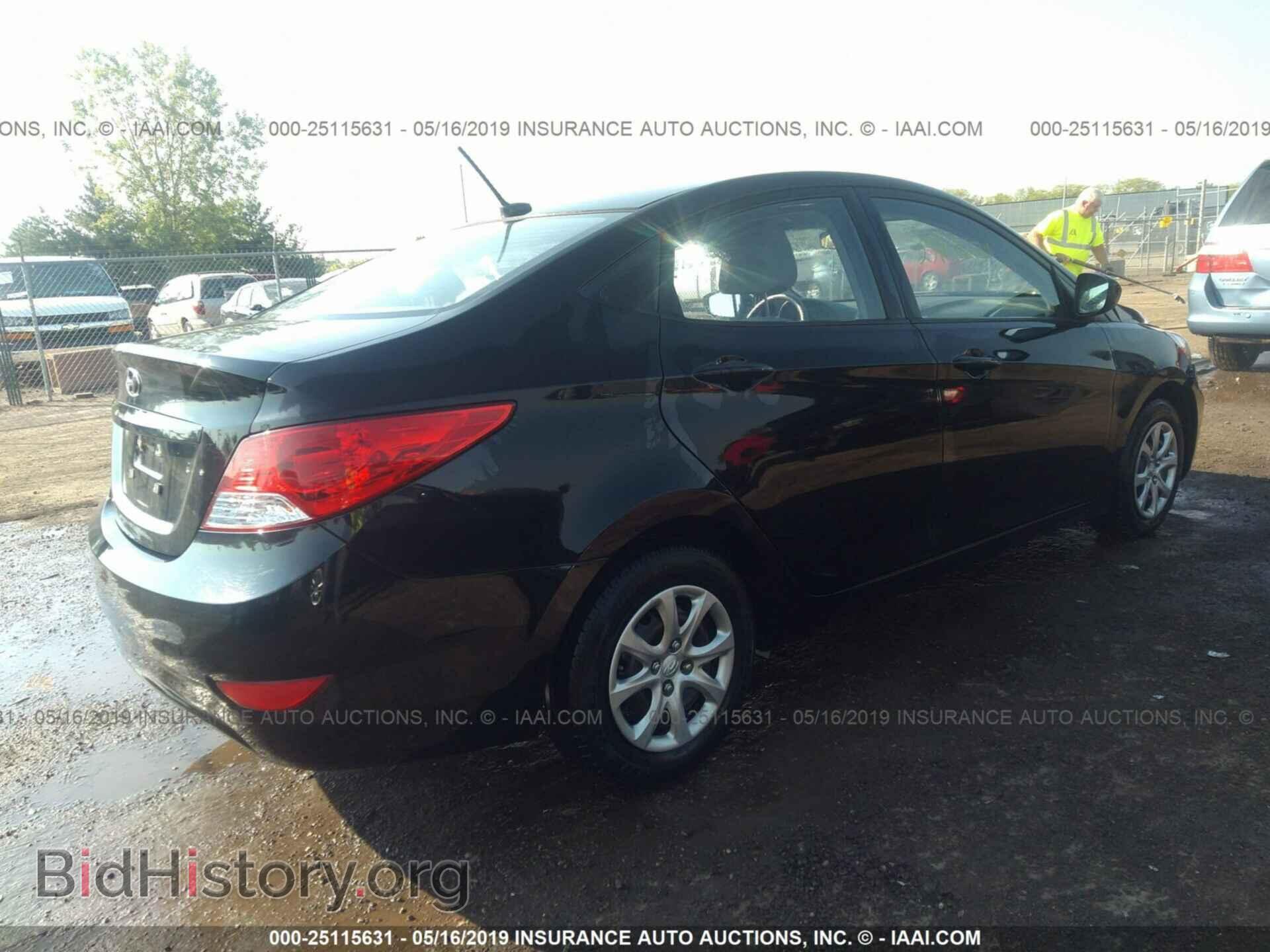 2013 HYUNDAI ACCENT - VIN: KMHCT4AE8DU559862 - Фото 4