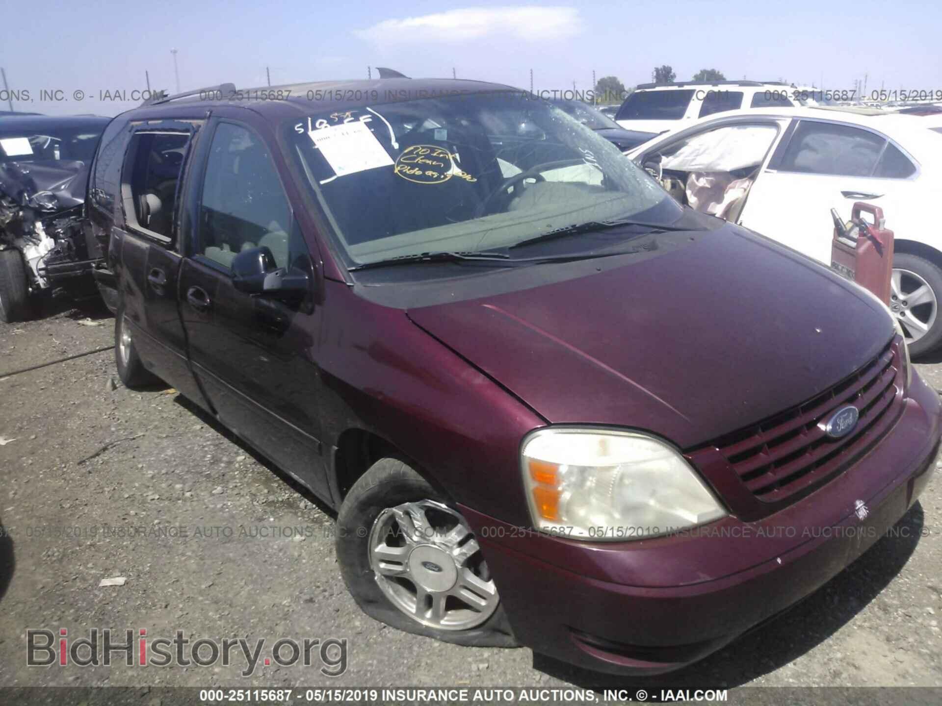 Фотография 2FMZA52216BA47668 - FORD FREESTAR 2006