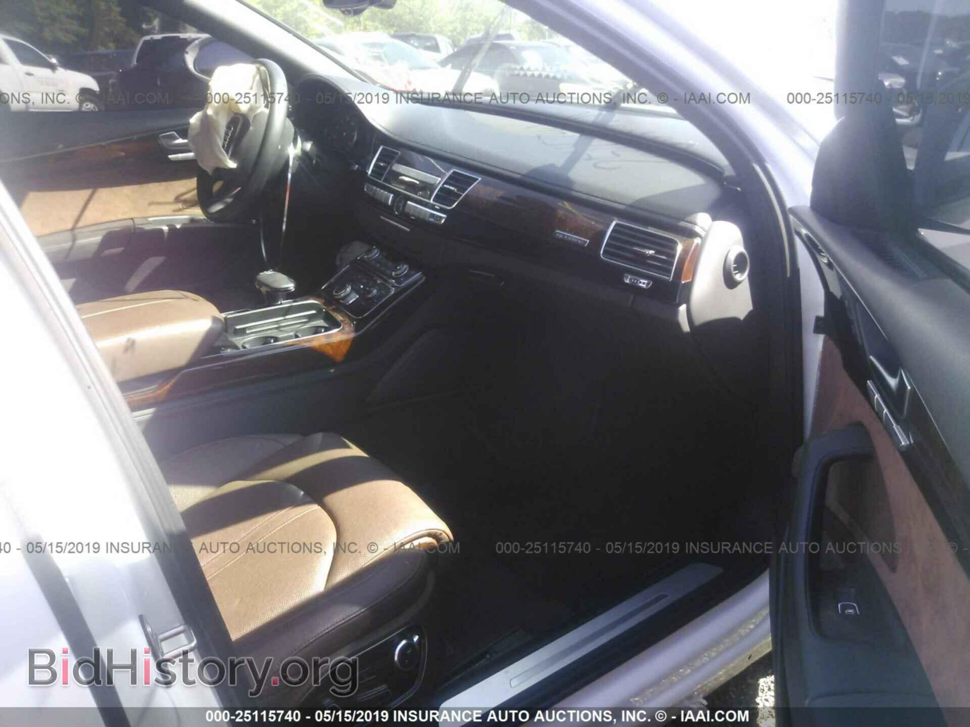 2012 AUDI A8 - VIN: WAURVAFD3CN025407 - Фото 5