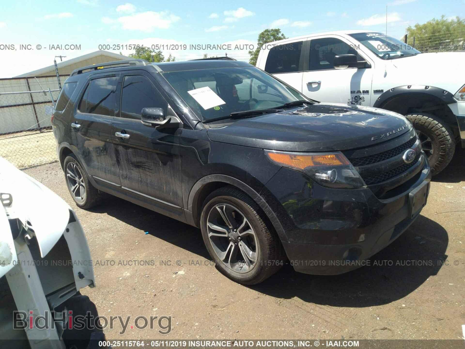 Photo 1FM5K8GT5EGB00023 - FORD EXPLORER 2014
