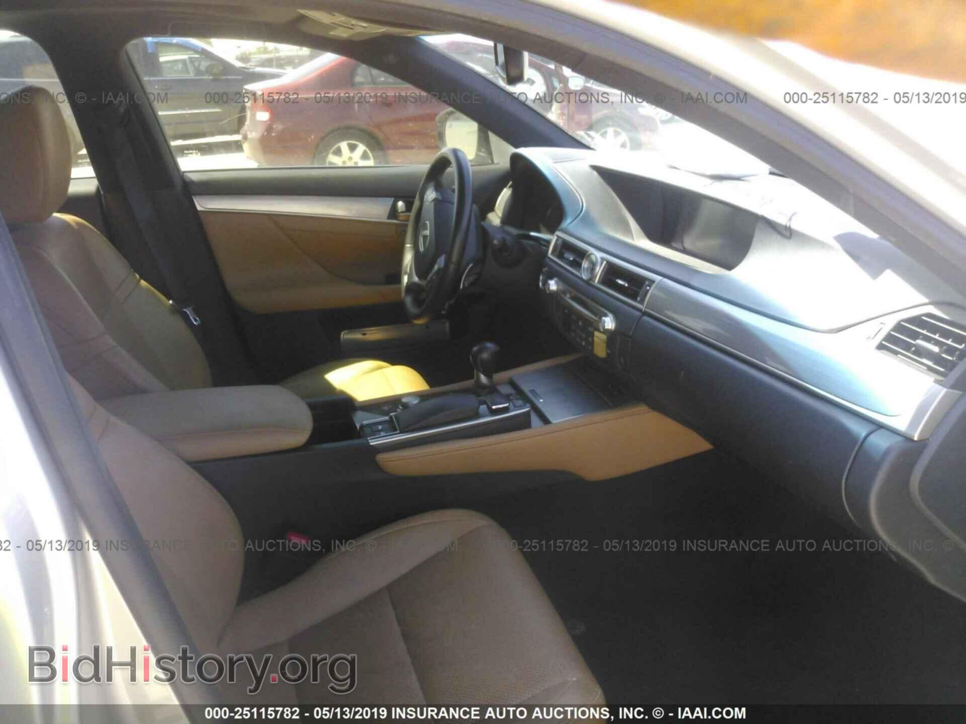 2013 LEXUS GS - VIN: JTHBE1BL5D5014328 - Фото 5