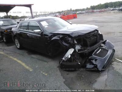 2016 Chrysler 300C, black — VIN 2C3CCAEG8GH190267, IAAI