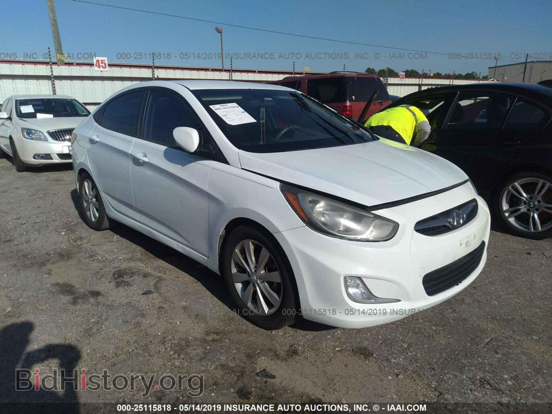 Фотография KMHCU4AE5DU379543 - HYUNDAI ACCENT 2013
