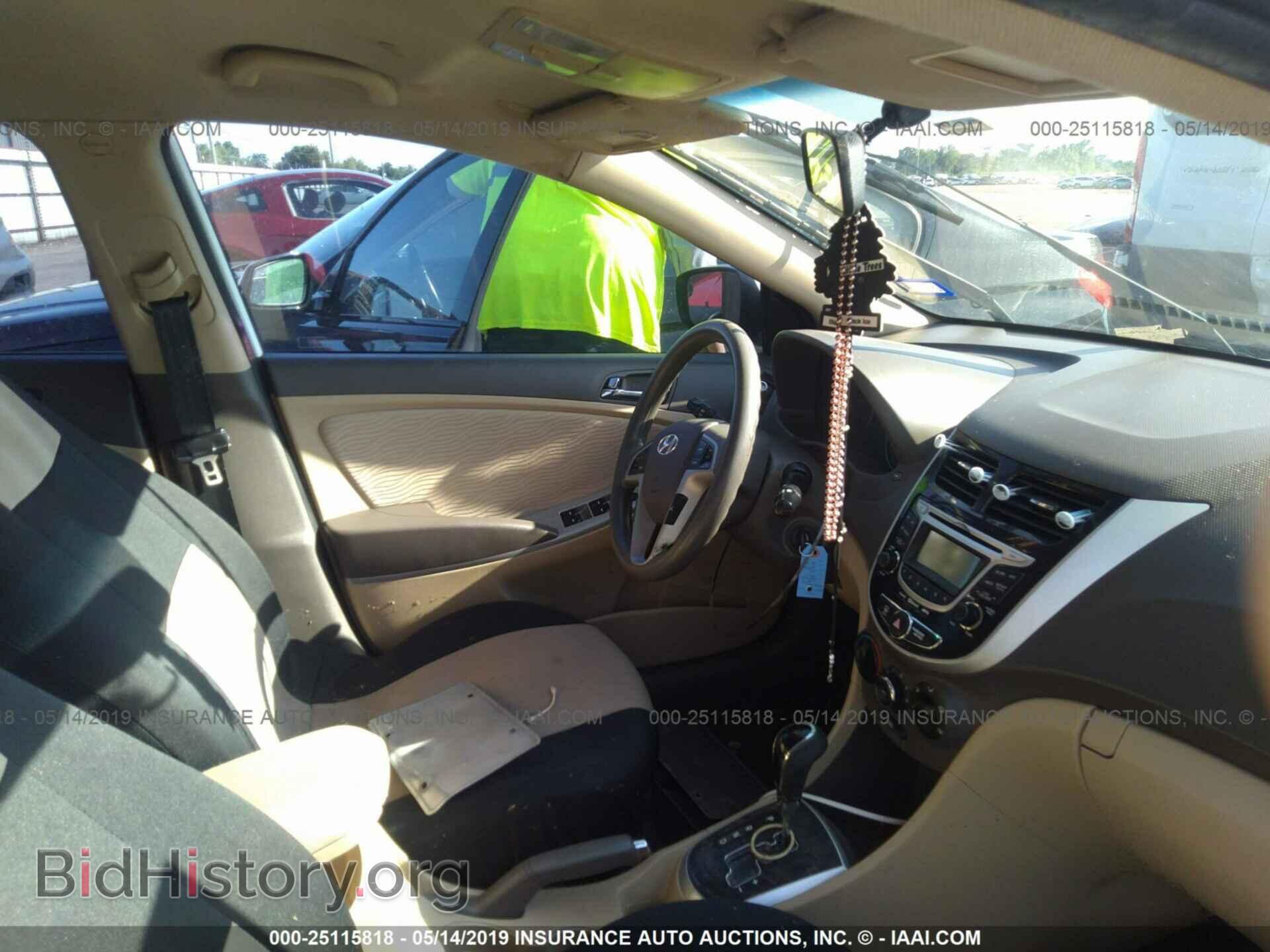 2013 HYUNDAI ACCENT - VIN: KMHCU4AE5DU379543 - Фото 5