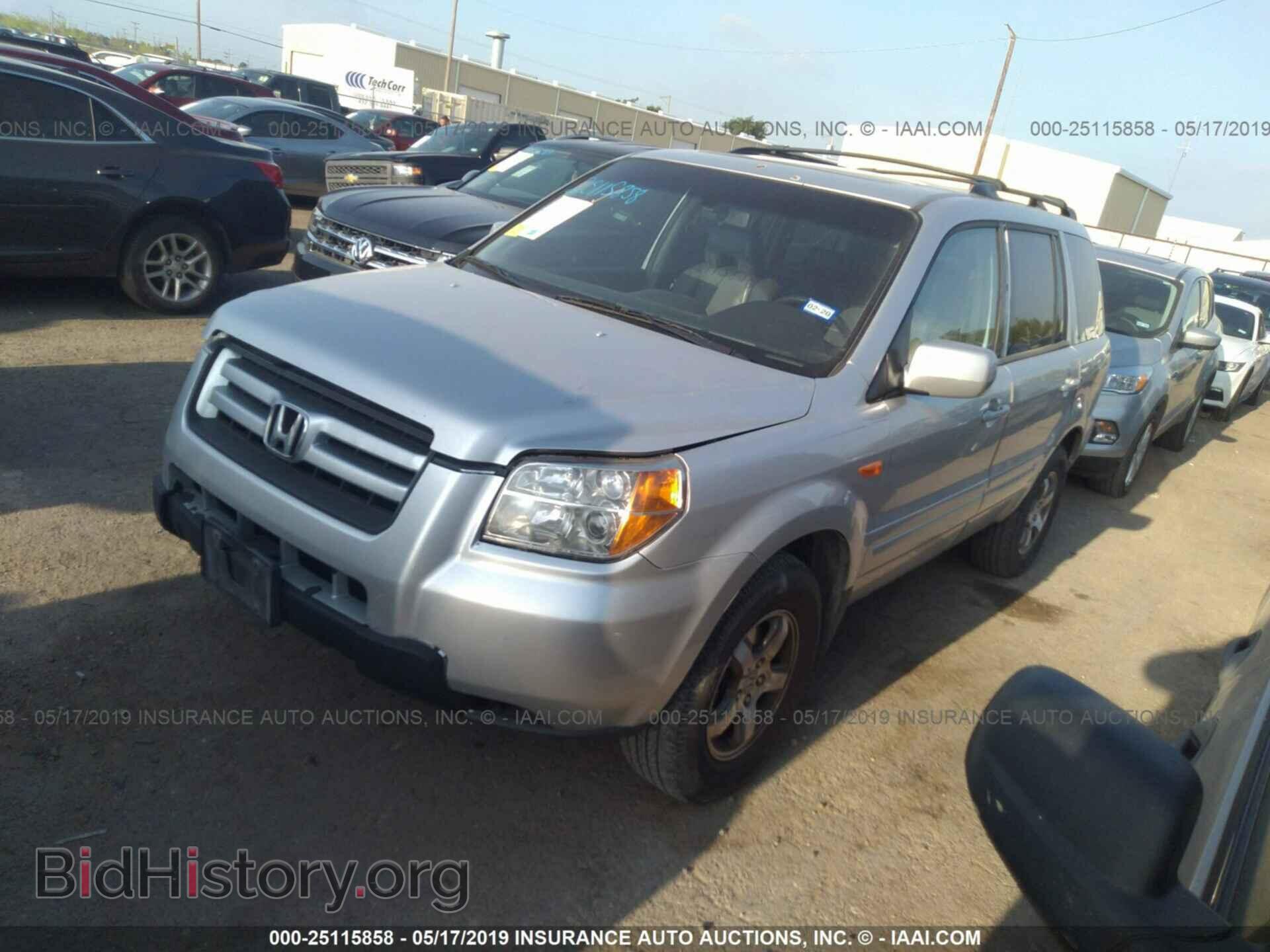 2007 HONDA PILOT - VIN: 5FNYF28657B011822 - Photo 2