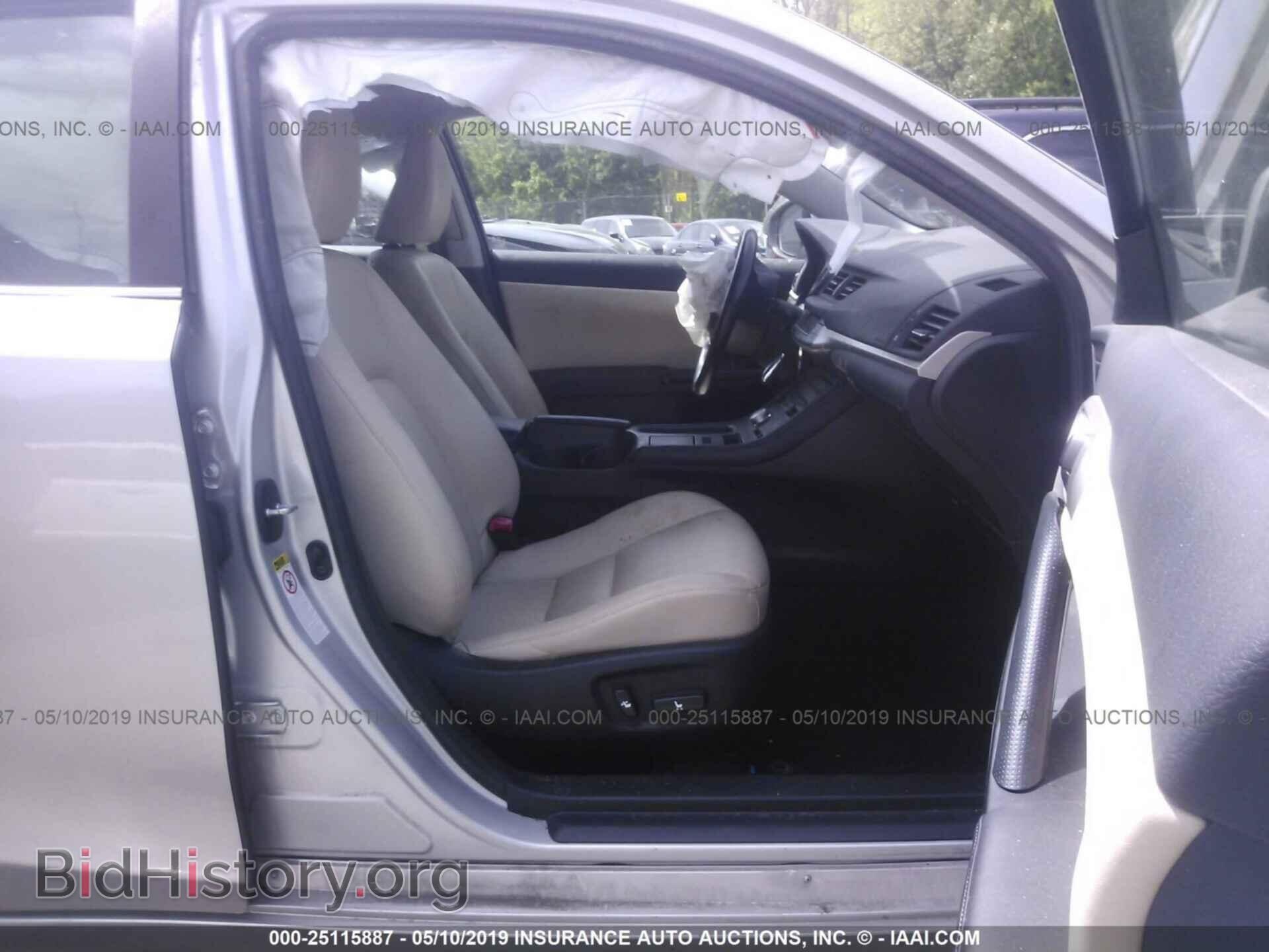 2013 LEXUS CT - VIN: JTHKD5BH9D2151084 - Фото 5