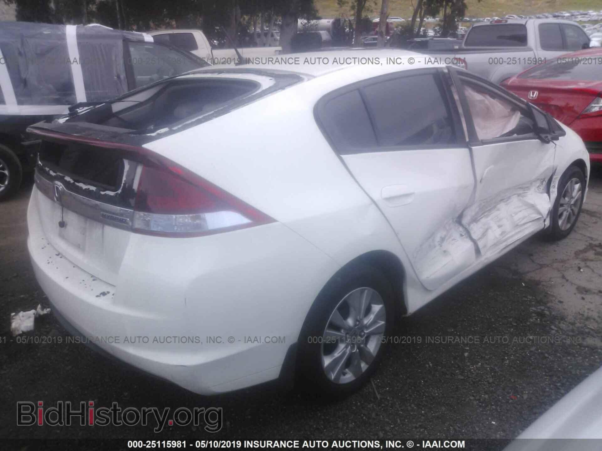 2012 HONDA INSIGHT - VIN: JHMZE2H70CS005020 - Фото 4
