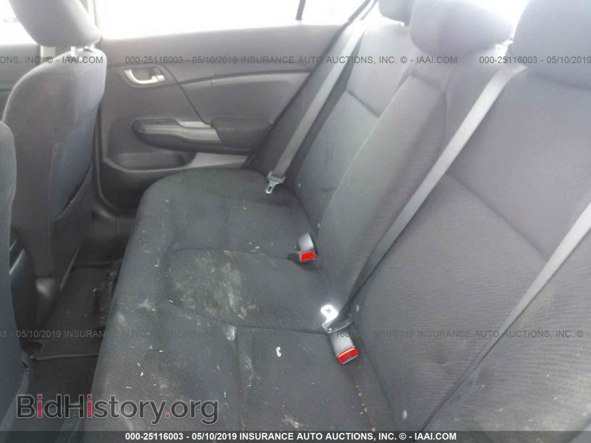 2013 HONDA CIVIC - VIN: 19XFB2F50DE017123 - Фото 8