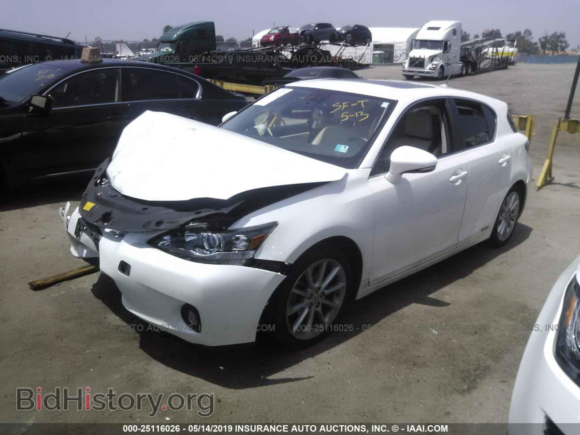 2013 LEXUS CT - VIN: JTHKD5BH2D2171578 - Фото 2
