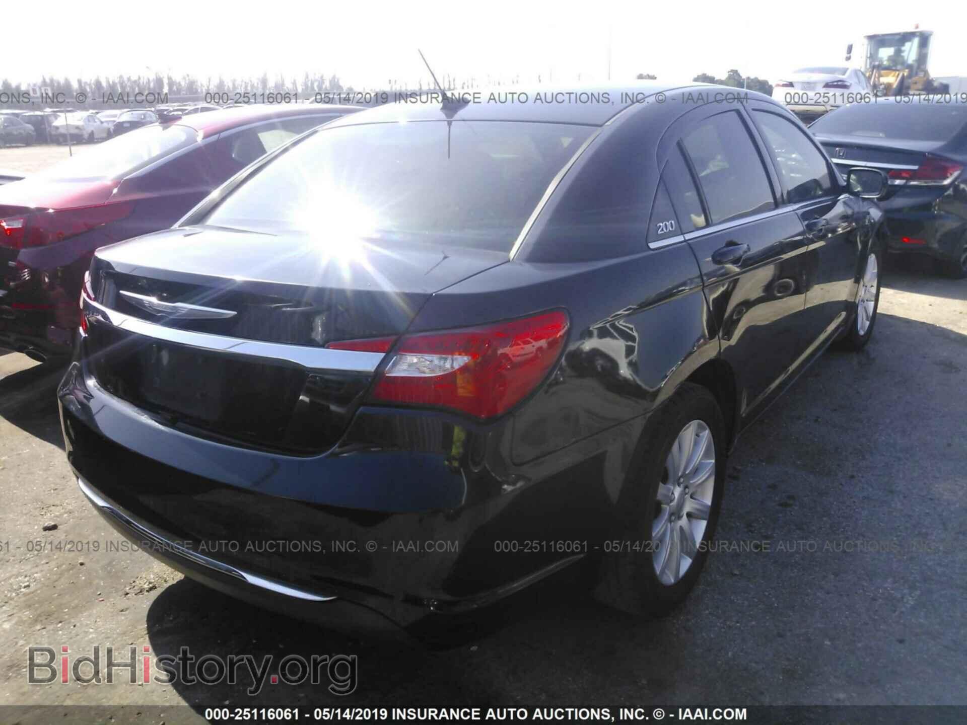 2012 CHRYSLER 200 - VIN: 1C3CCBBB6CN278413 - Фото 4