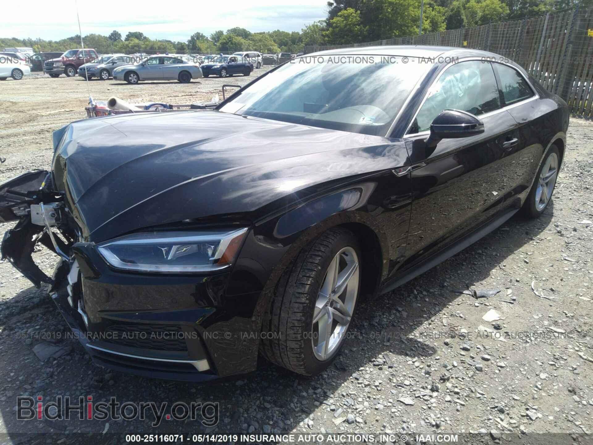 2018 AUDI A5 - VIN: WAU8NAF52JA037329 - Фото 2